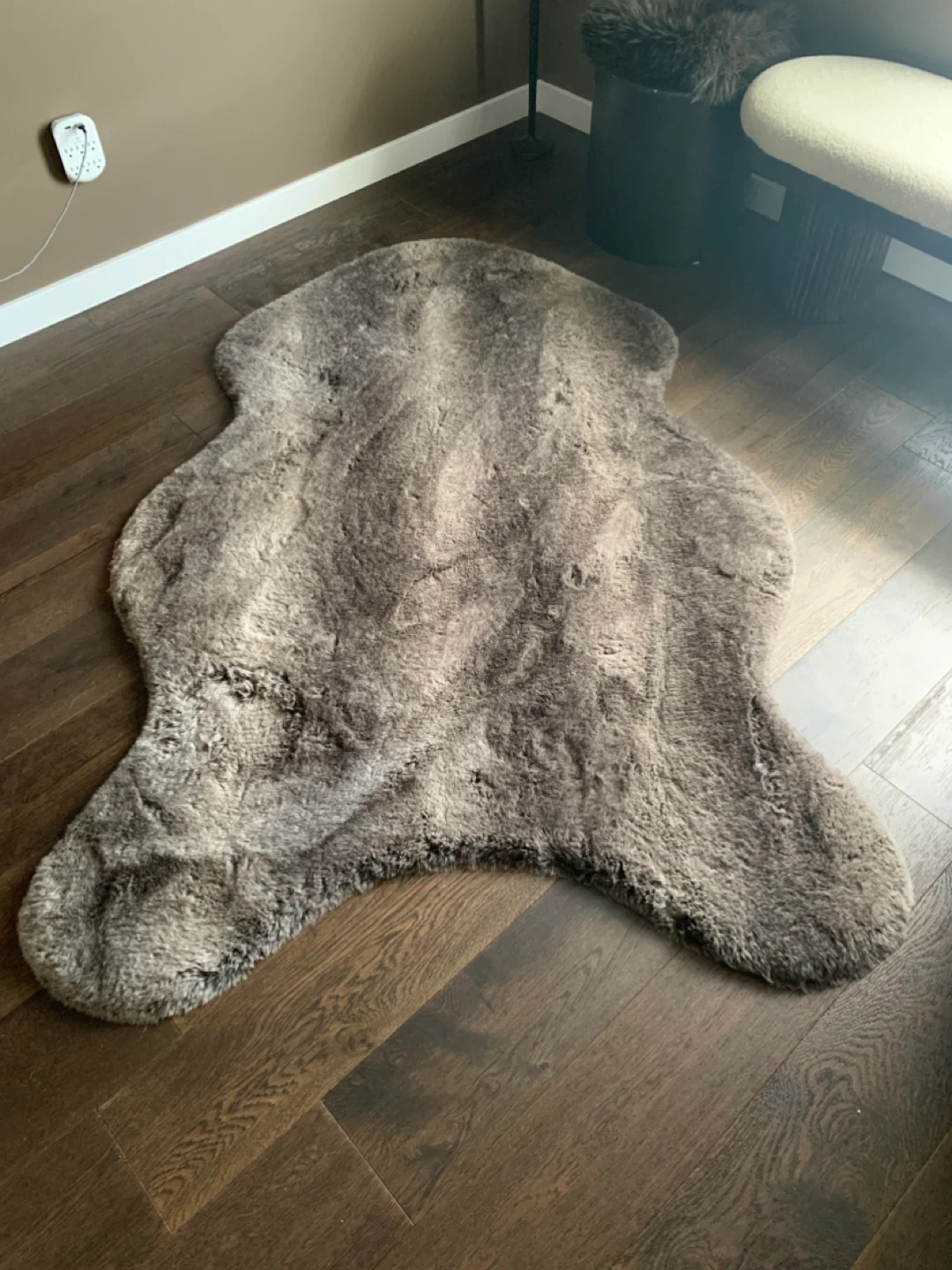 Washable Faux Fur Rug - photo 2