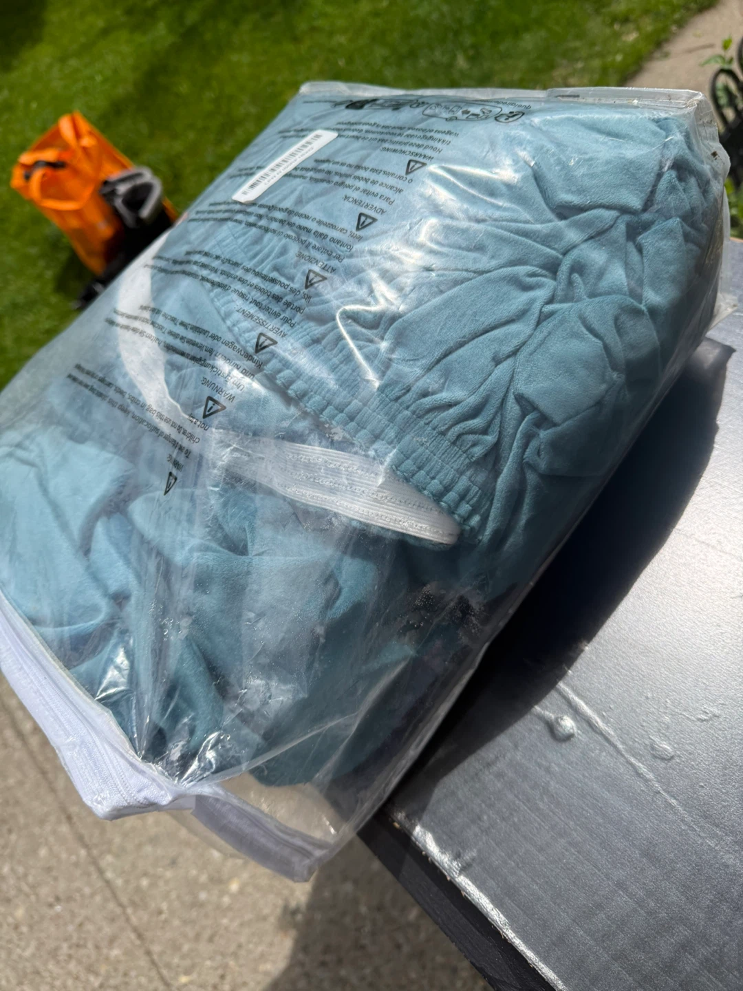 Teal Sofa Cover - 2 Cushion - photo 4