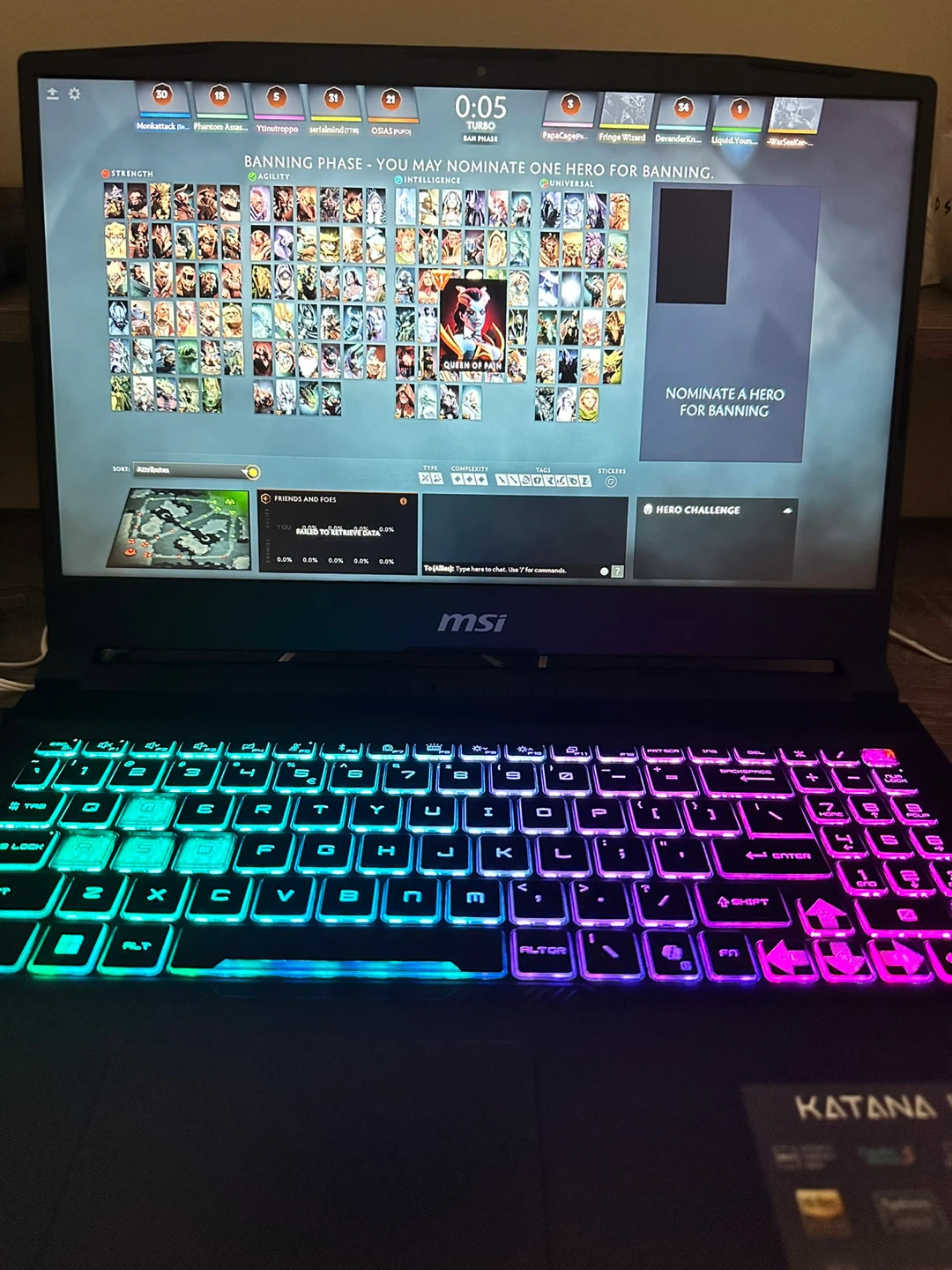 MSI Katana 15" Gaming Laptop
