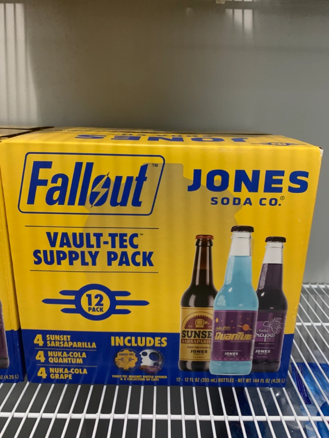 Fallout Jones Soda Vault-Tec Supply Pack 12 Bottles