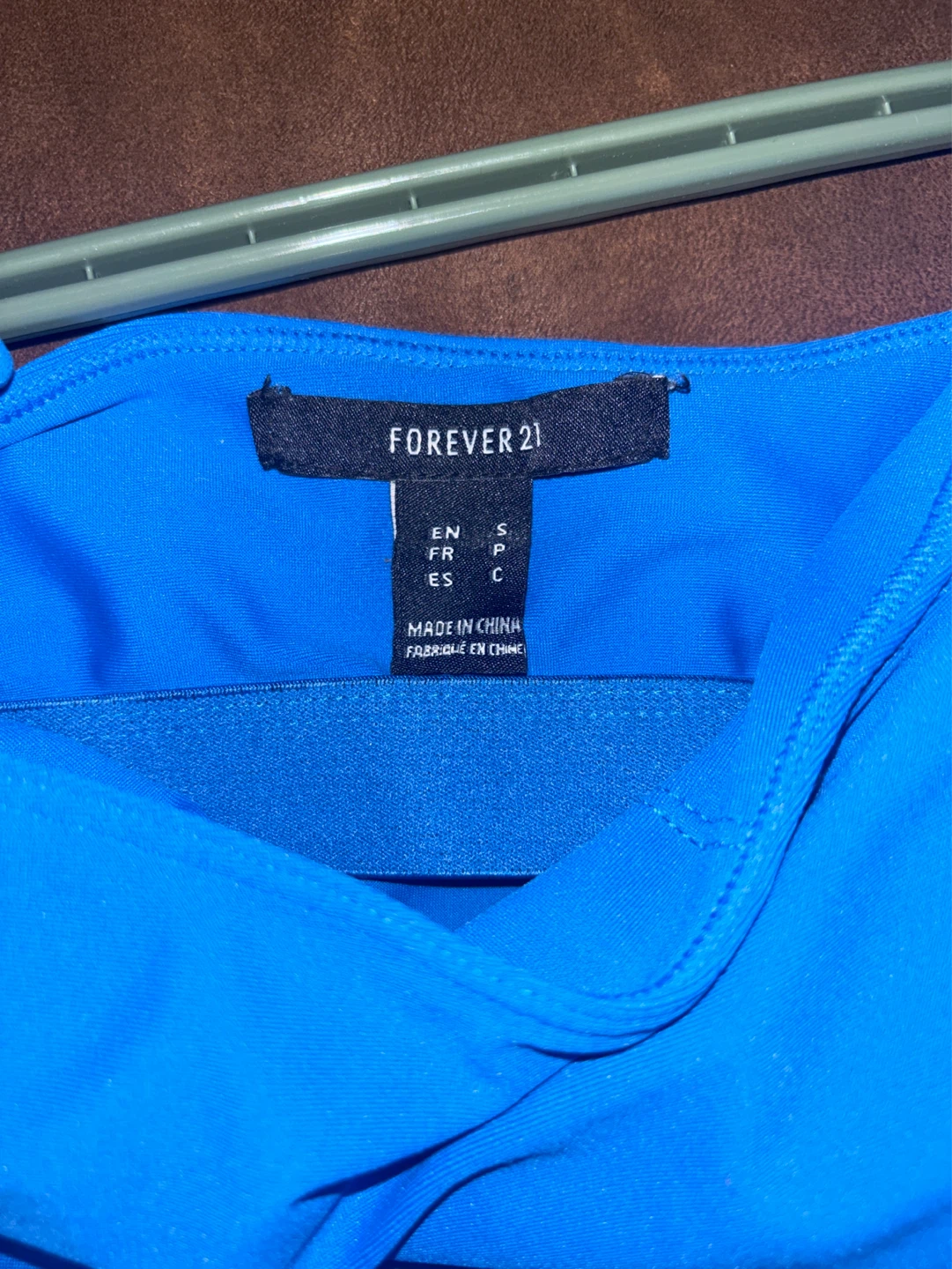 Forever 21 Blue Fit and Flare Dress - photo 3