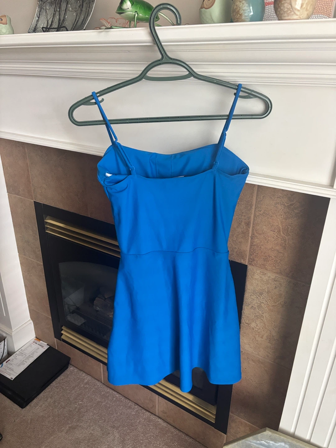 Forever 21 Blue Fit and Flare Dress - photo 2