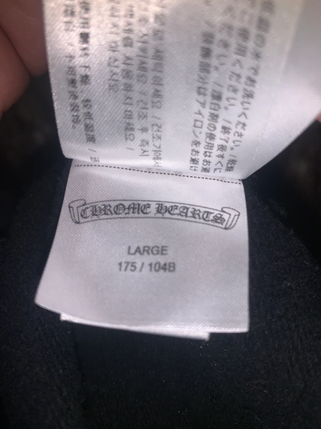 Chrome Hearts Black Hoodie - photo 4