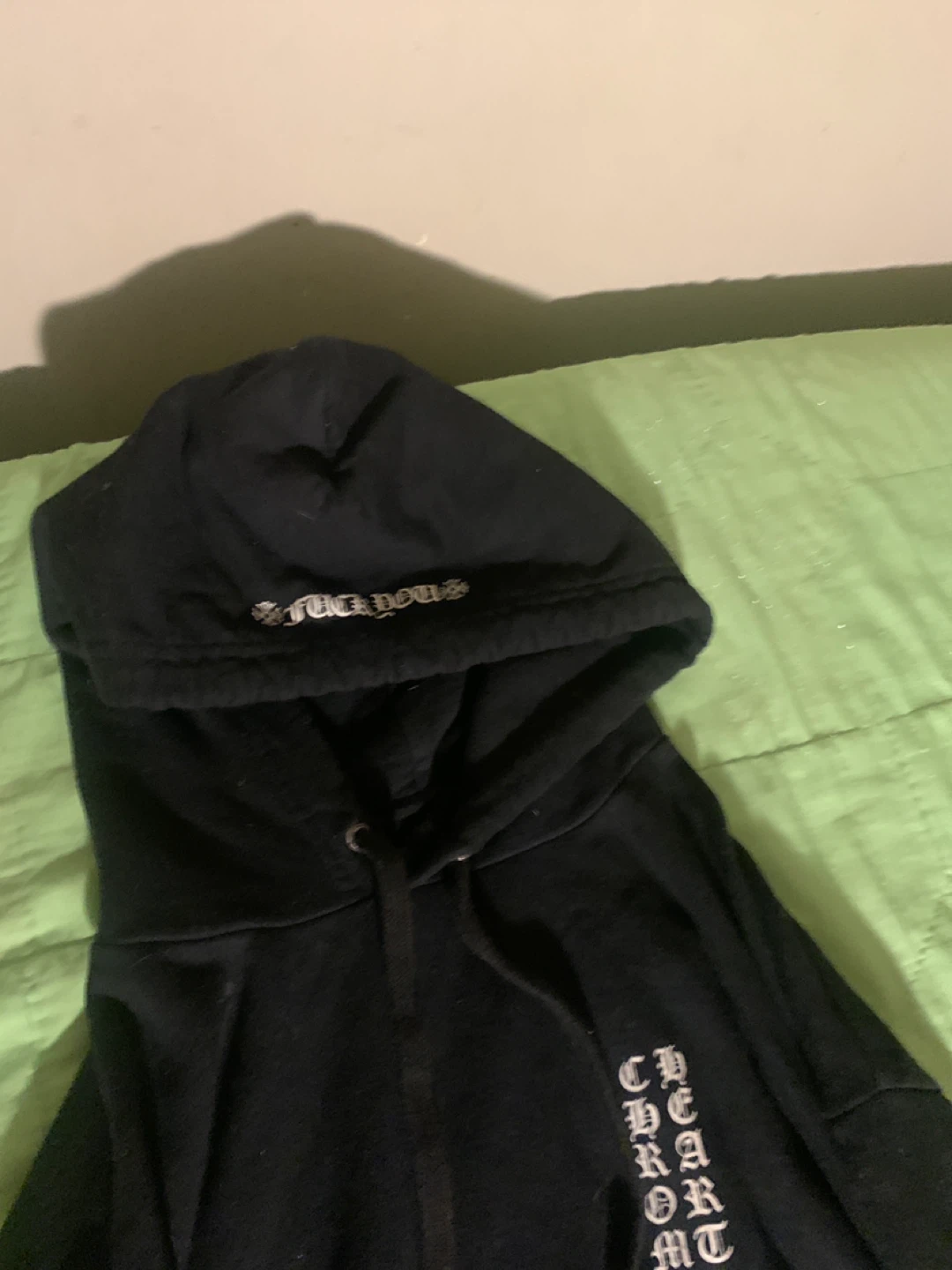 Chrome Hearts Black Hoodie - photo 5