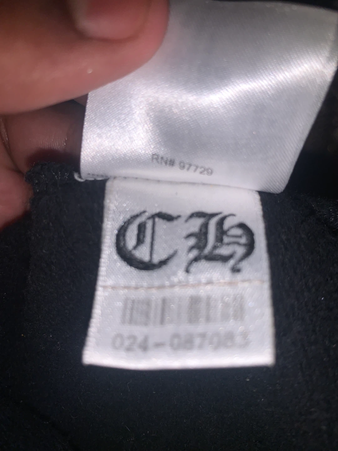 Chrome Hearts Black Hoodie - photo 3