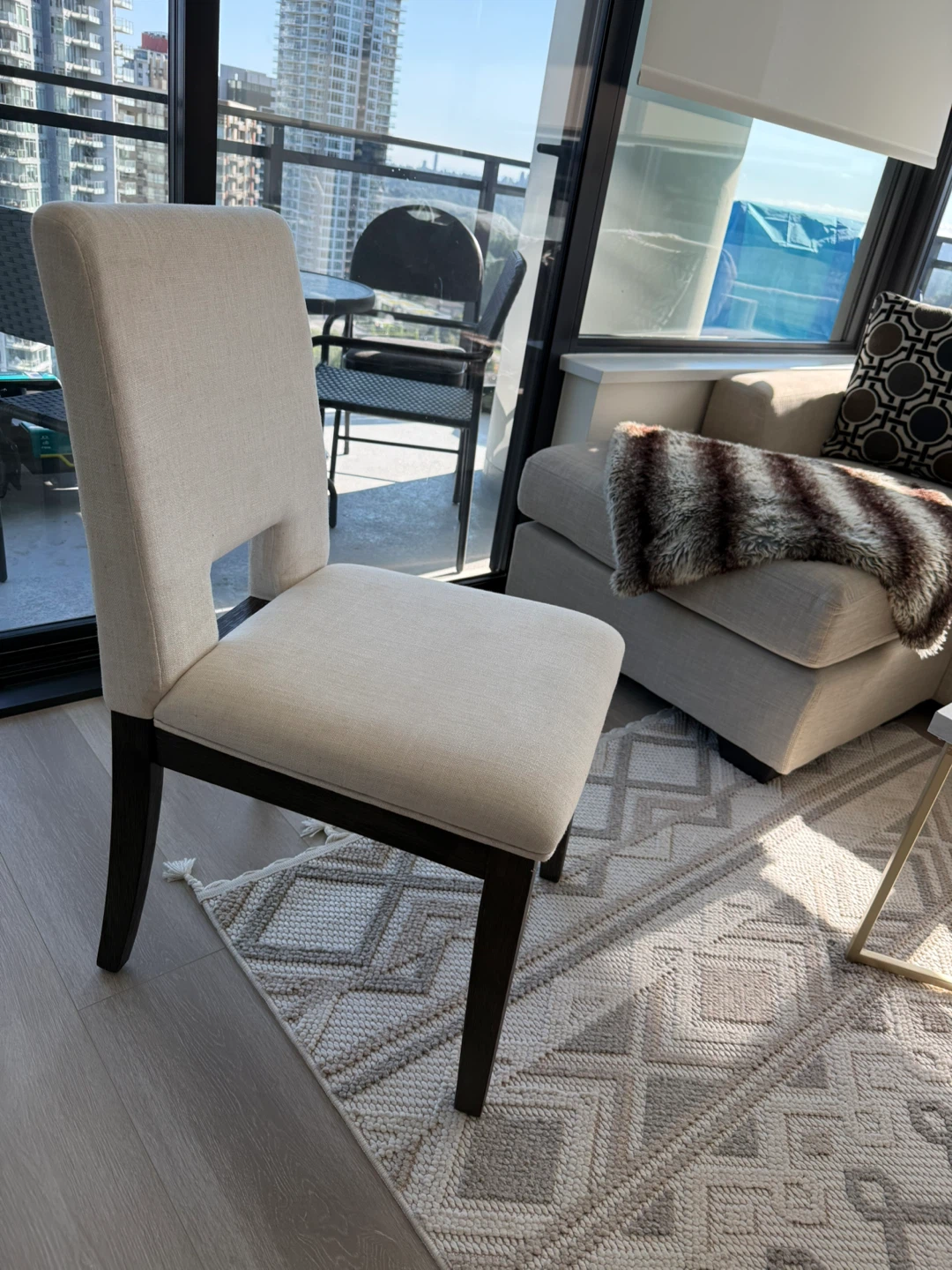 2 fabric Chairs for Sale – $50 Each or $90 for Both - photo 3