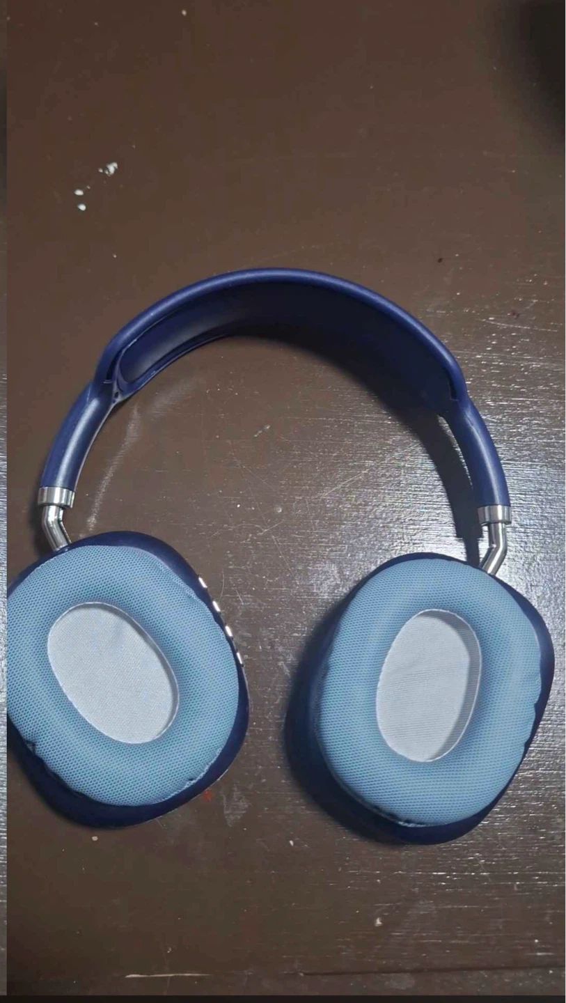 Blue Over-Ear Headphones