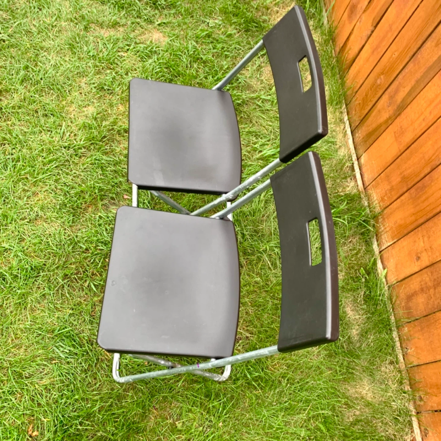 Folding Chairs Portable Chairs Metal Frame Chairs Furniture - photo 4