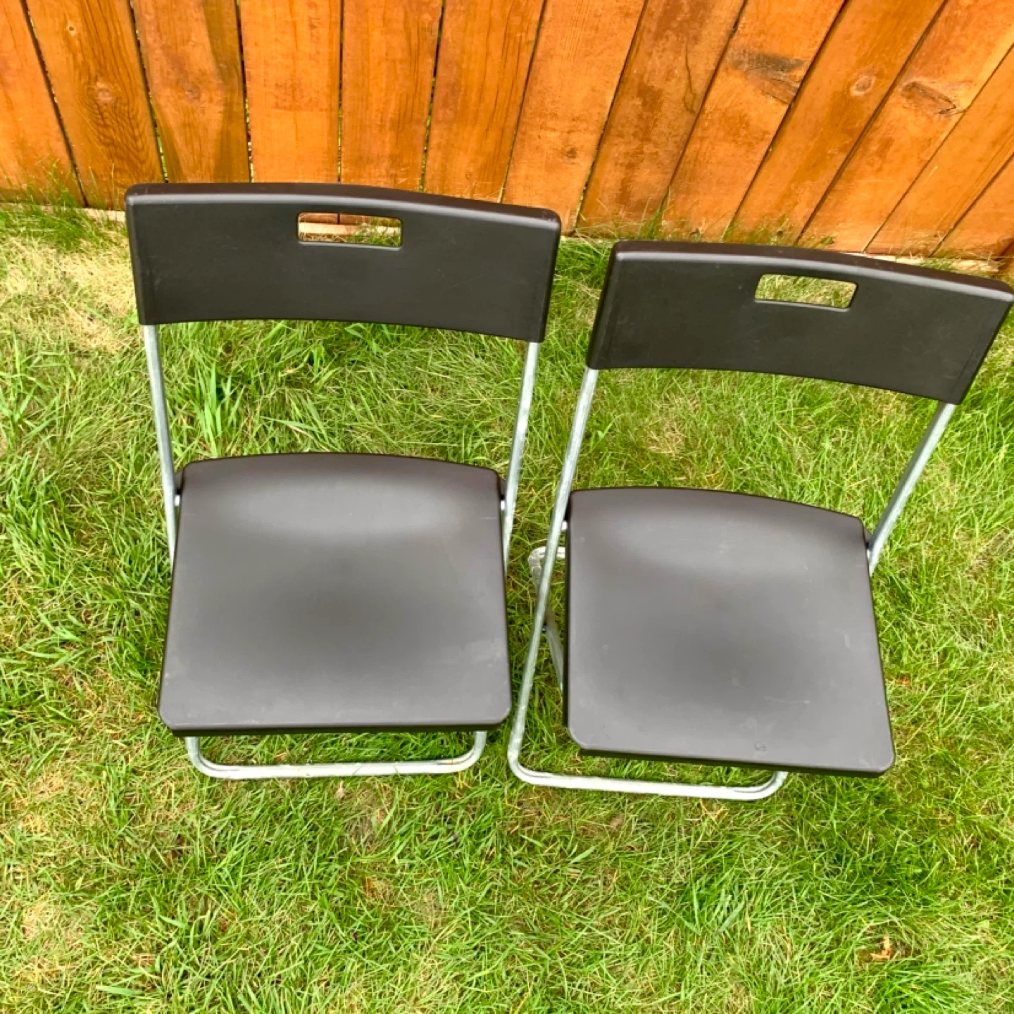 Folding Chairs Portable Chairs Metal Frame Chairs Furniture - photo 3