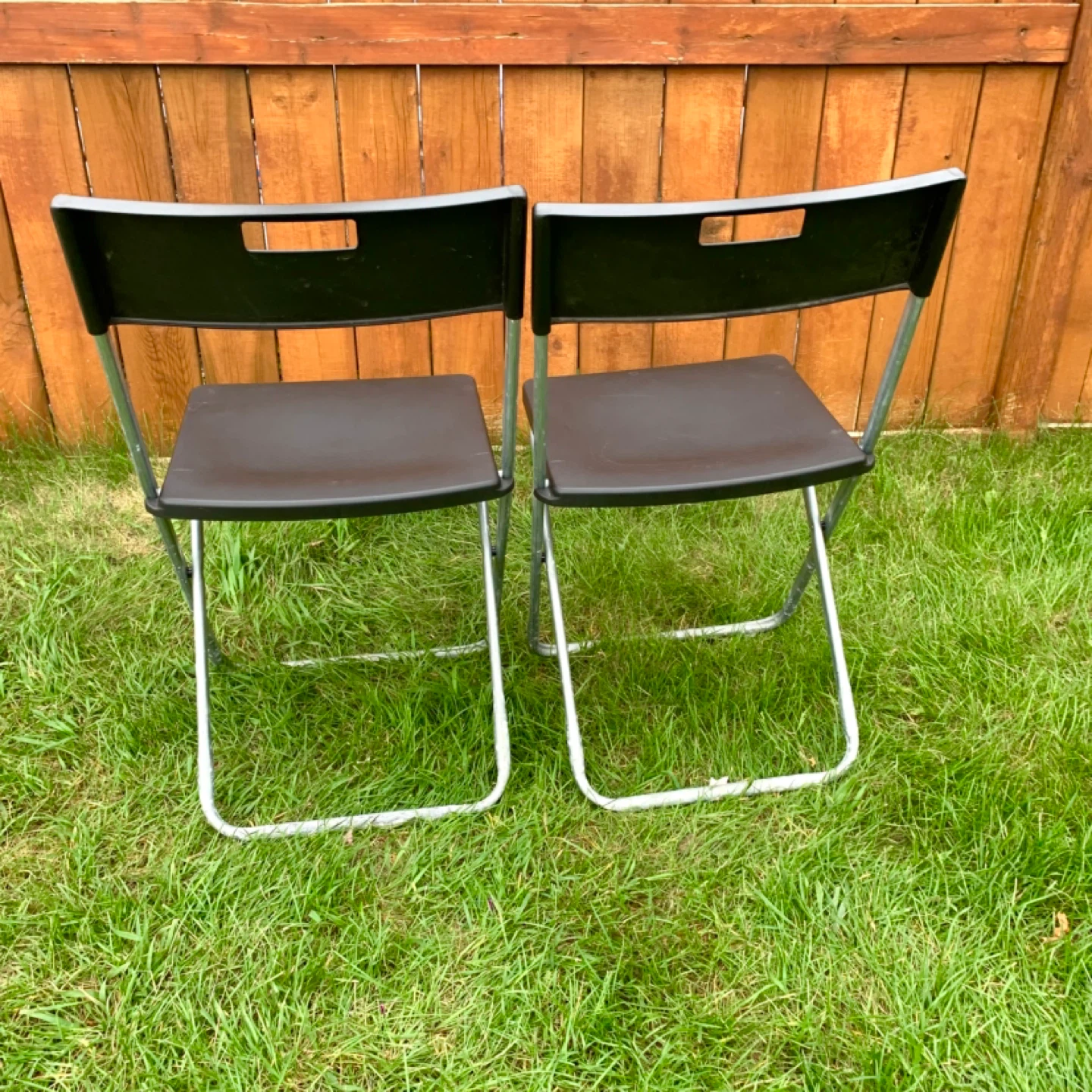 Folding Chairs Portable Chairs Metal Frame Chairs Furniture - photo 5