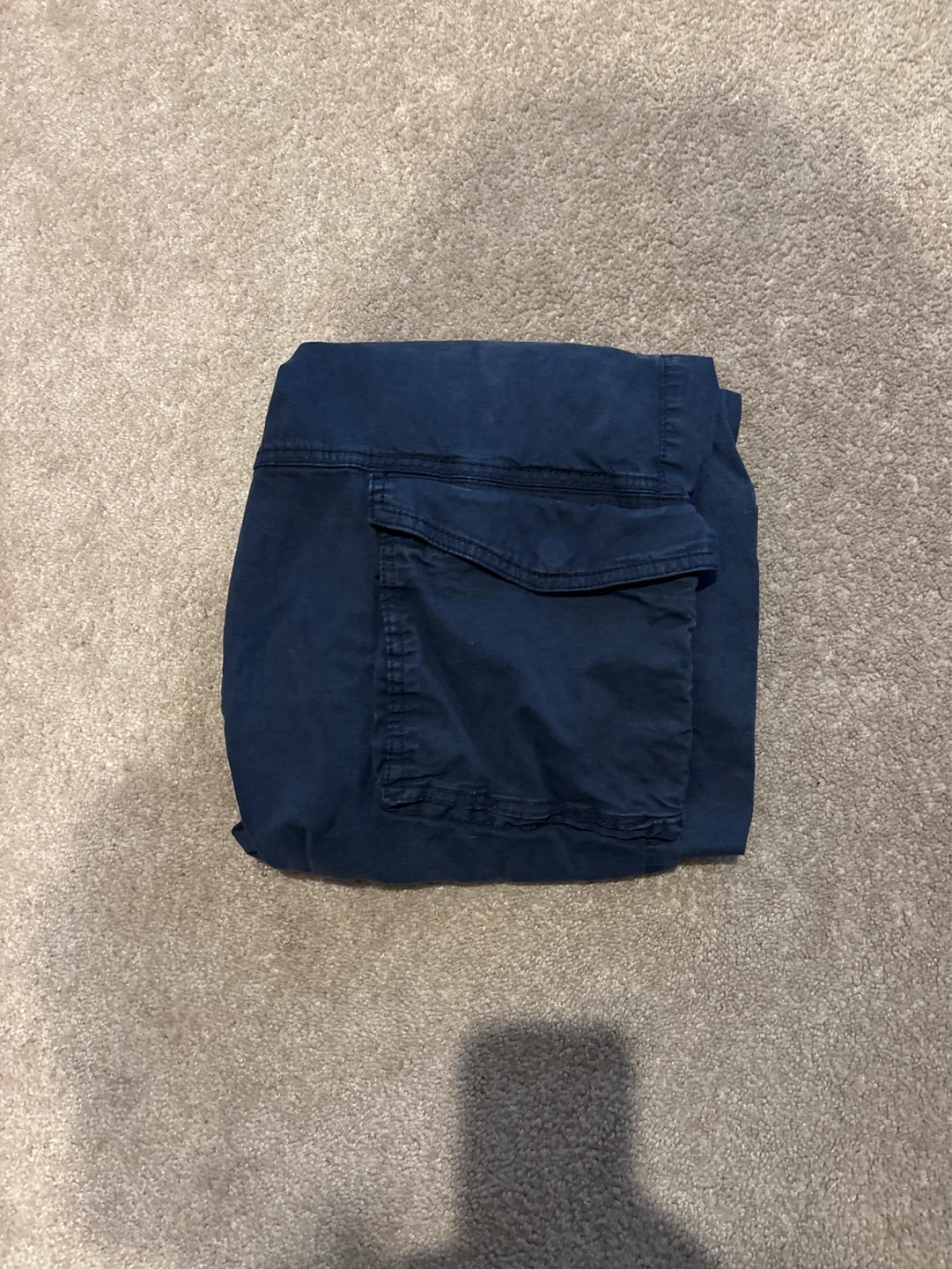 GARAGE Blue Cargo Pants Size 01 - photo 4