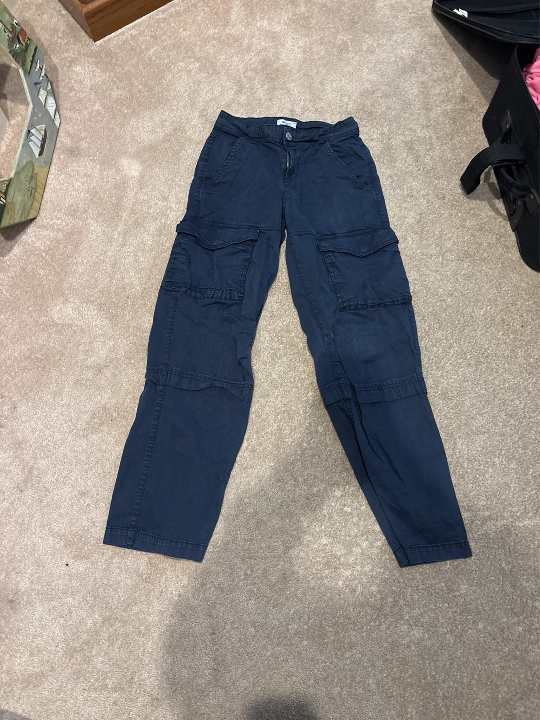 GARAGE Blue Cargo Pants Size 01