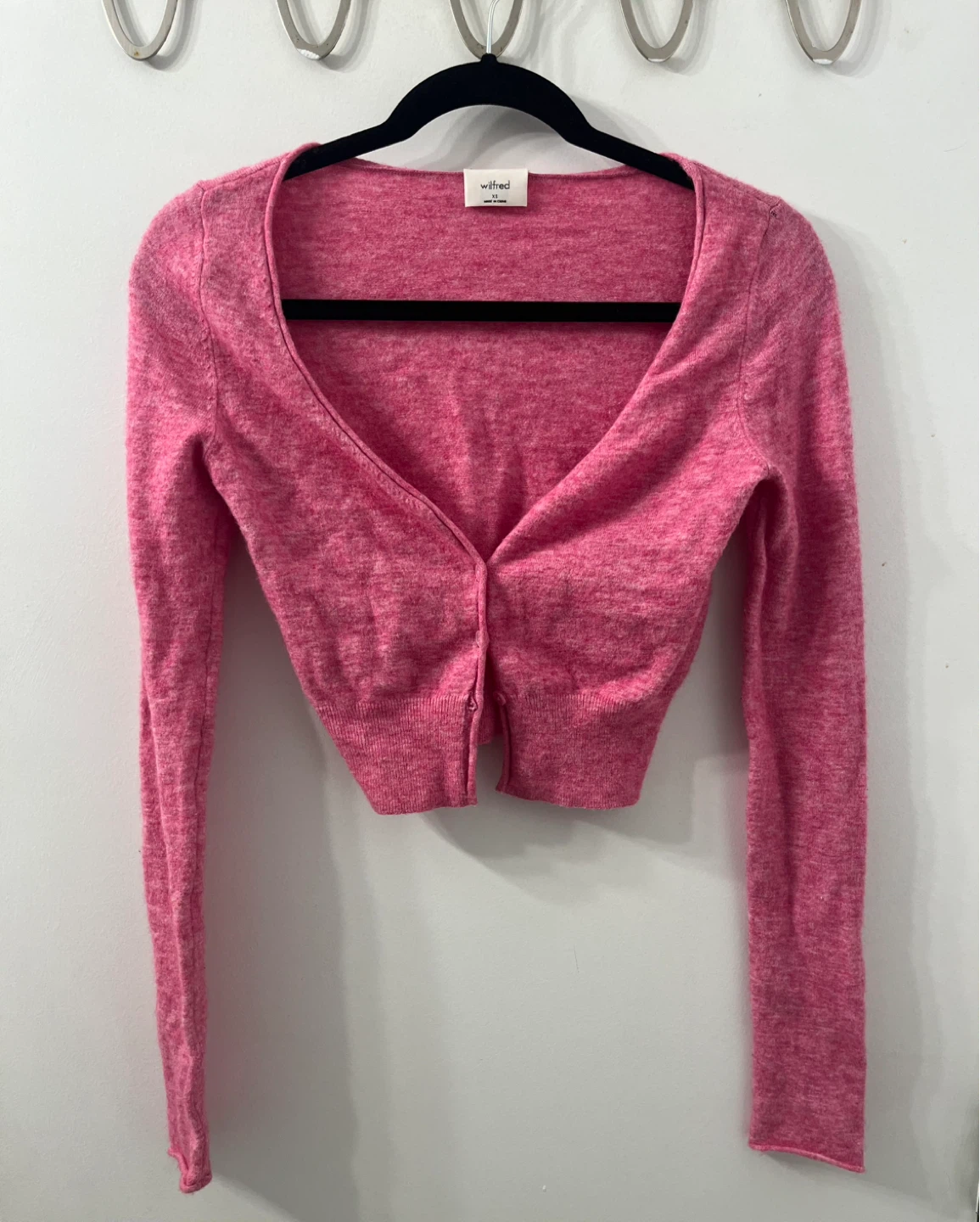 Aritzia pink cardigan - photo 2
