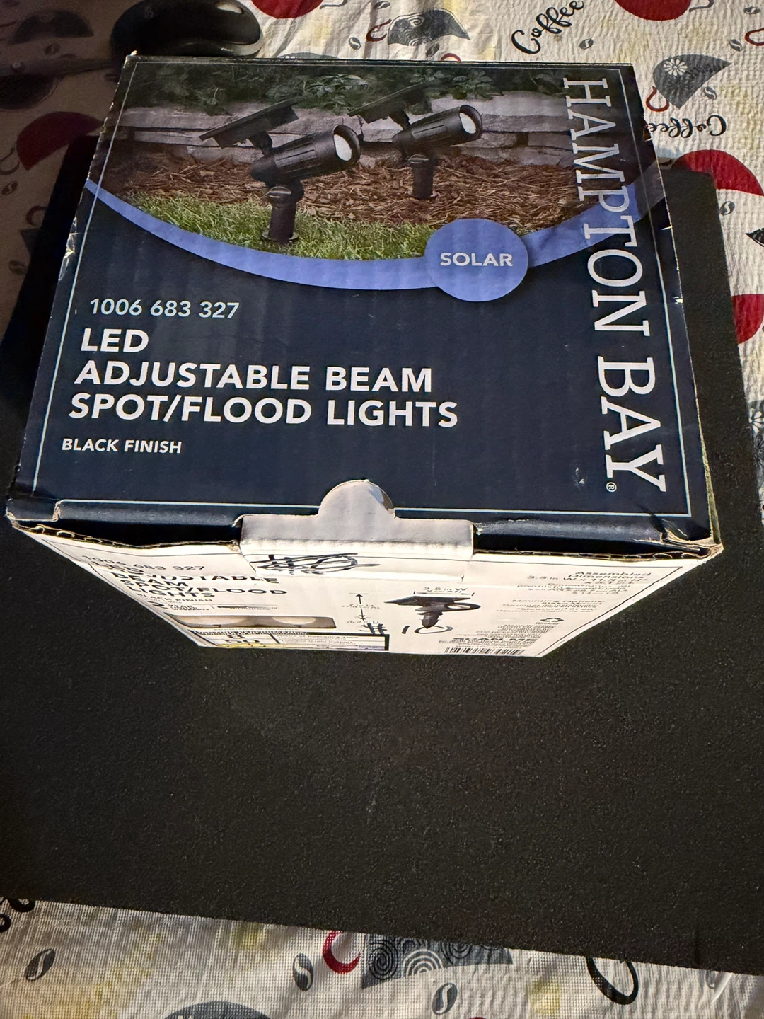 Hampton Bay LED Adjustable Beam Spot/Flood Lights - Black Finish - photo 5