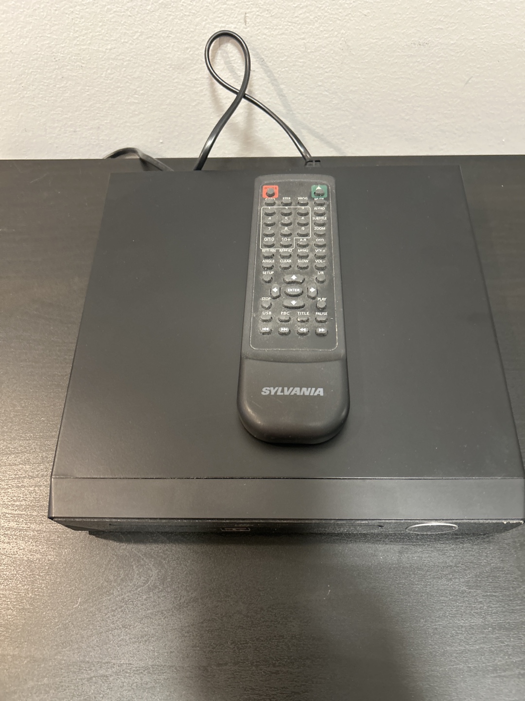 Sylvania DVD Player with Remote and HDMI Cable - photo 4