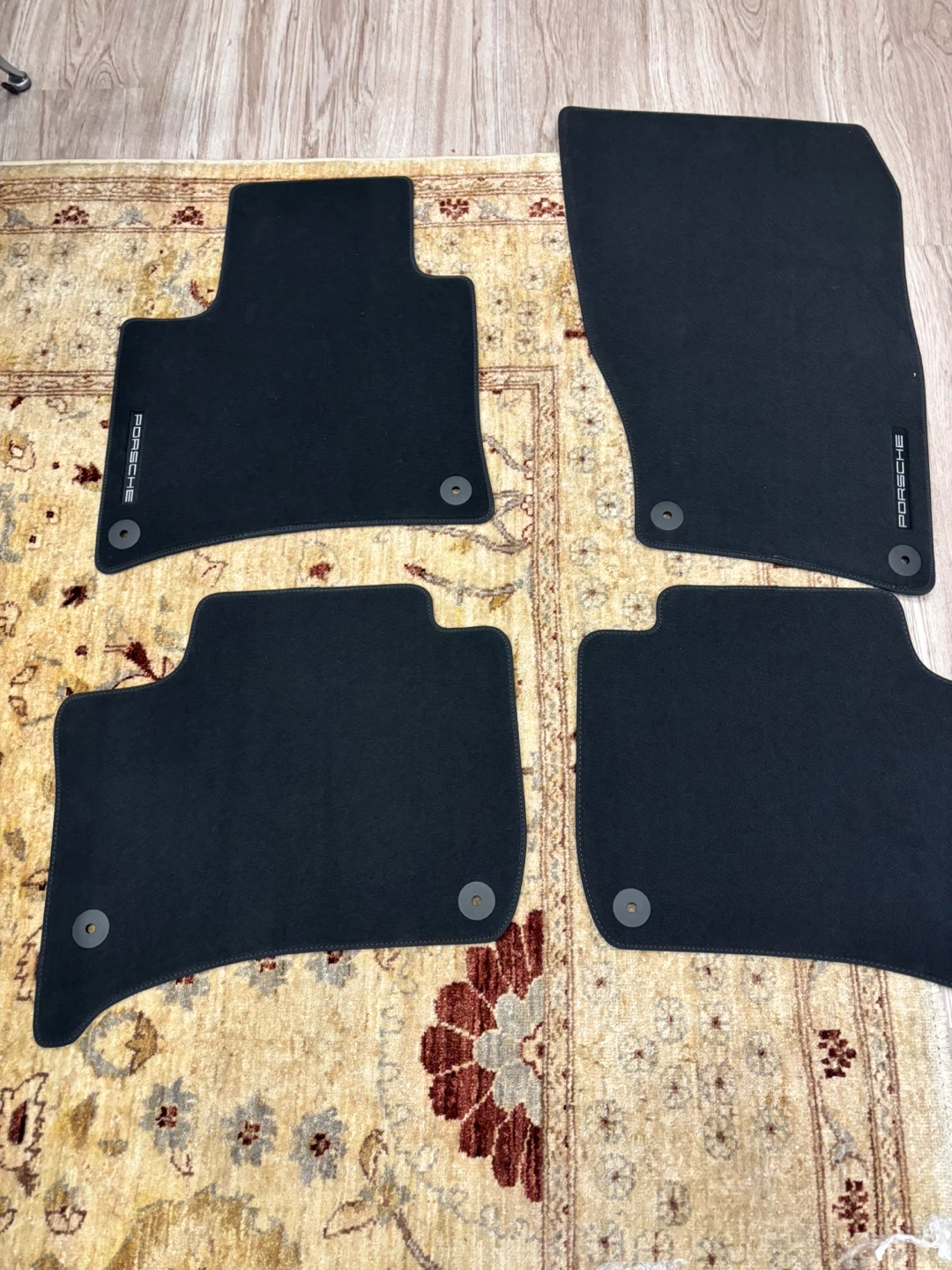 Porsche Cayenne OEM Carpet Floor Mats Set (2011–2018)
