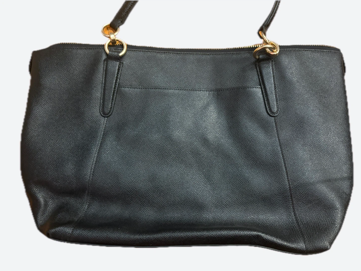 Coach Black Leather Tote Bag - photo 2