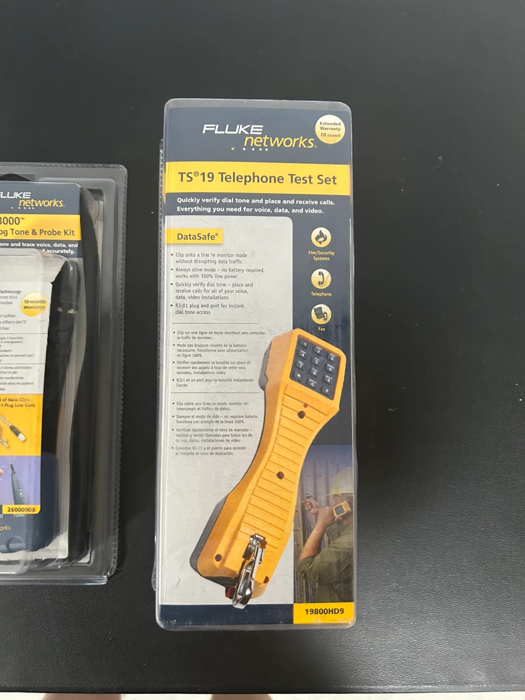 Fluke Networks Pro3000 Tone & Probe Kit and TS19 Telephone Test - photo 2