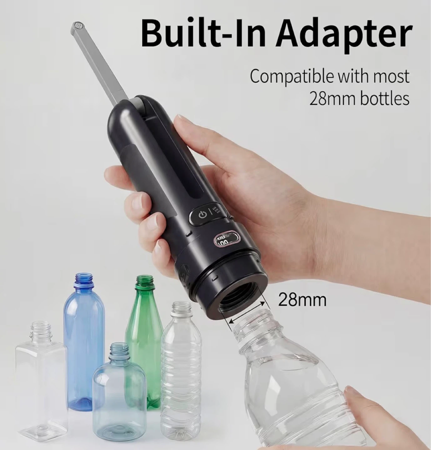 Portable Bidet with Built-In Adapter & 180° Adjustable Nozzle - photo 4