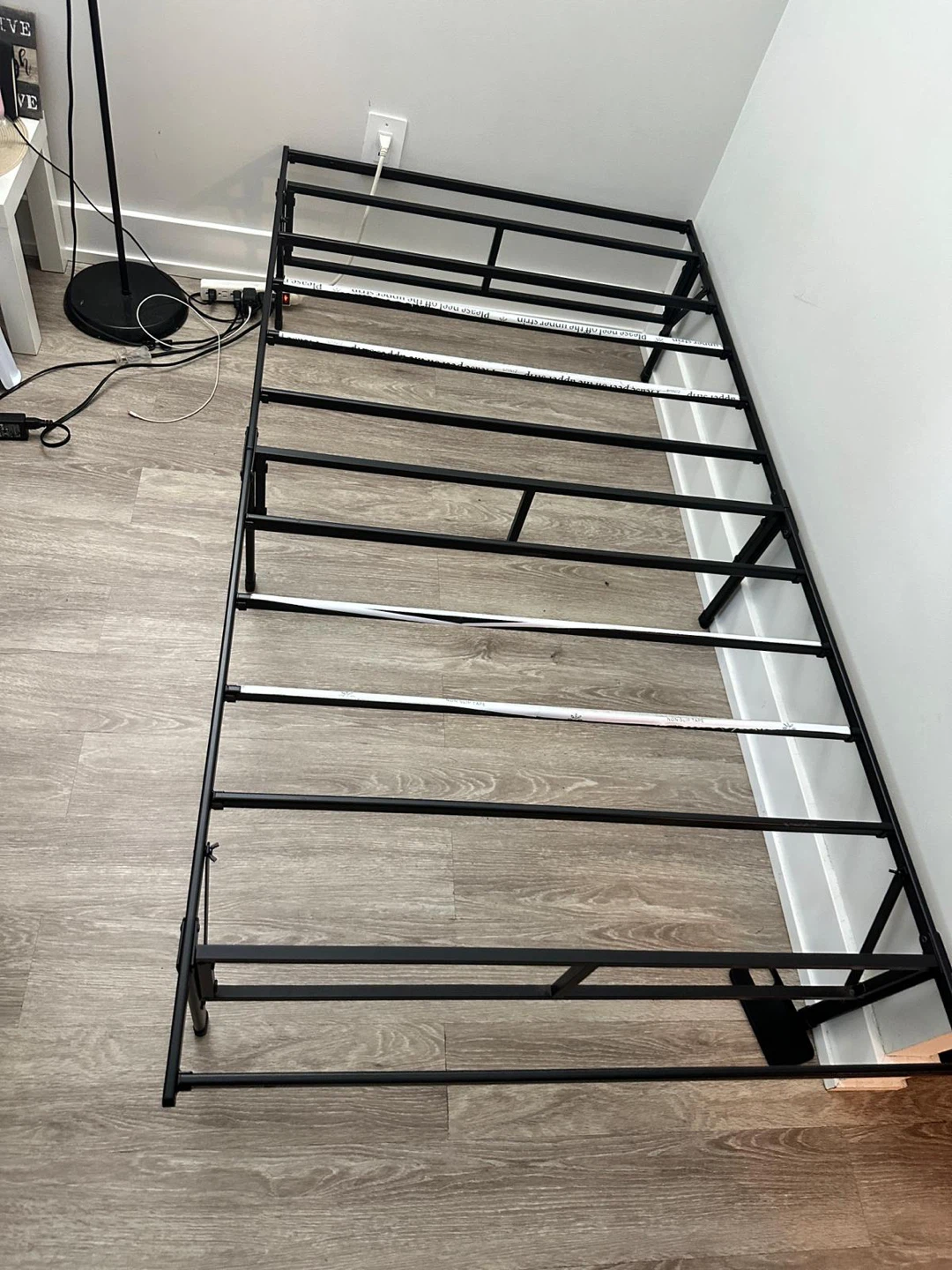 Black Metal Bed Frame - photo 5
