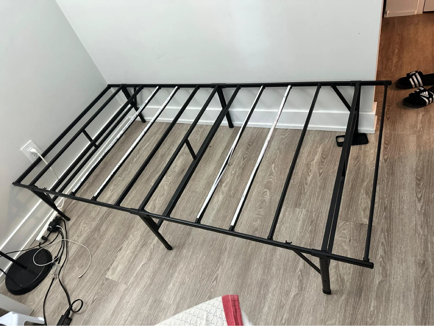 Black Metal Bed Frame - photo 4