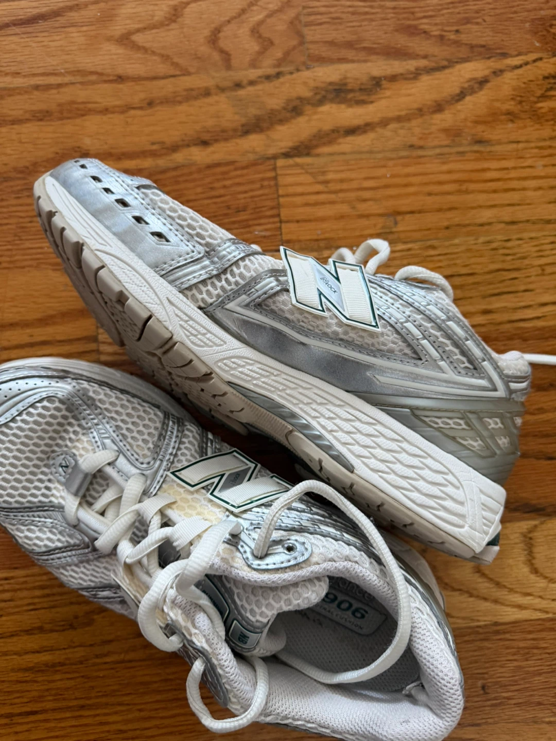 New Balance 1906R Running Shoes - Silver/White - Size 7.5 - photo 2