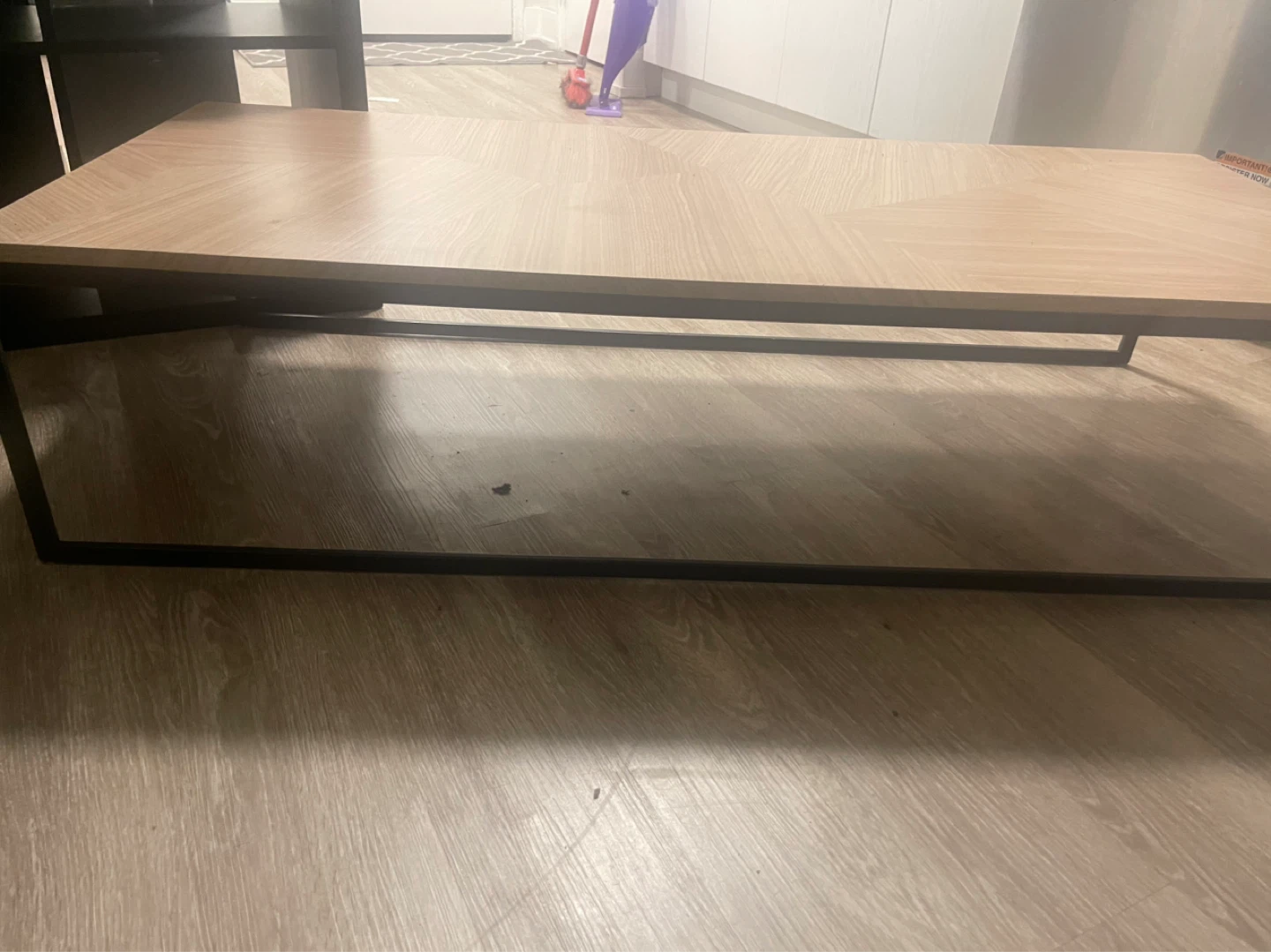 Modern Wood Grain Coffee Table - photo 2
