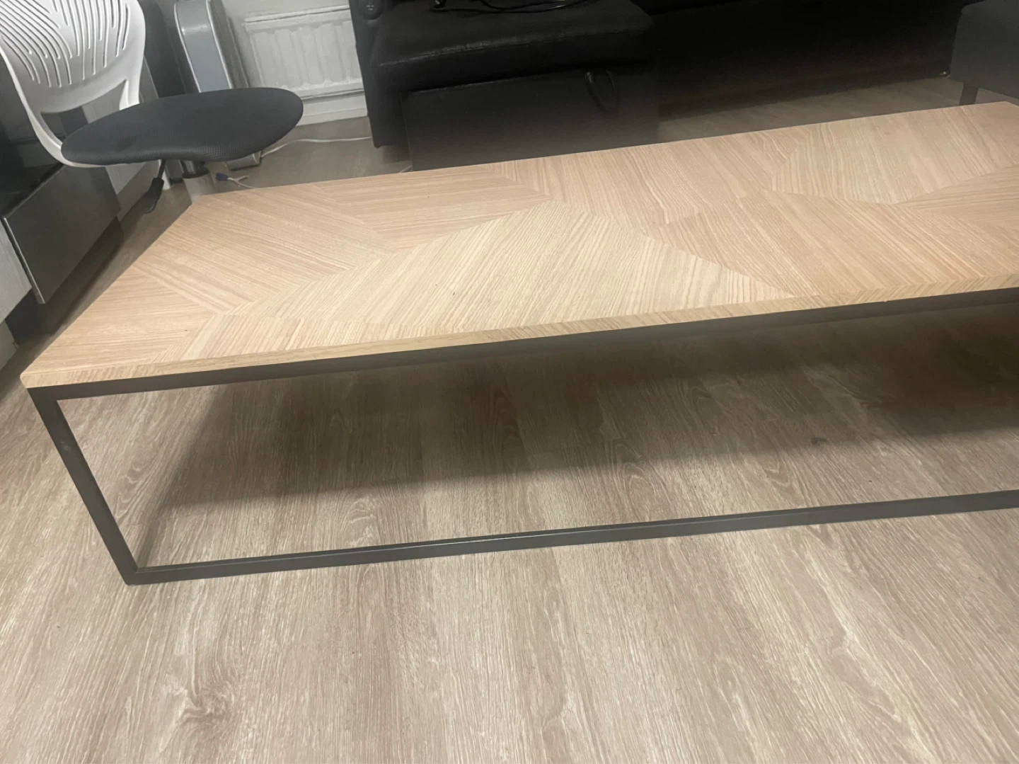 Modern Wood Grain Coffee Table - photo 4