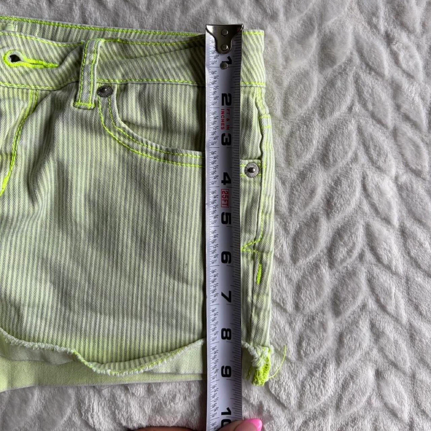 Aeropostale Striped Denim Shorts - photo 5