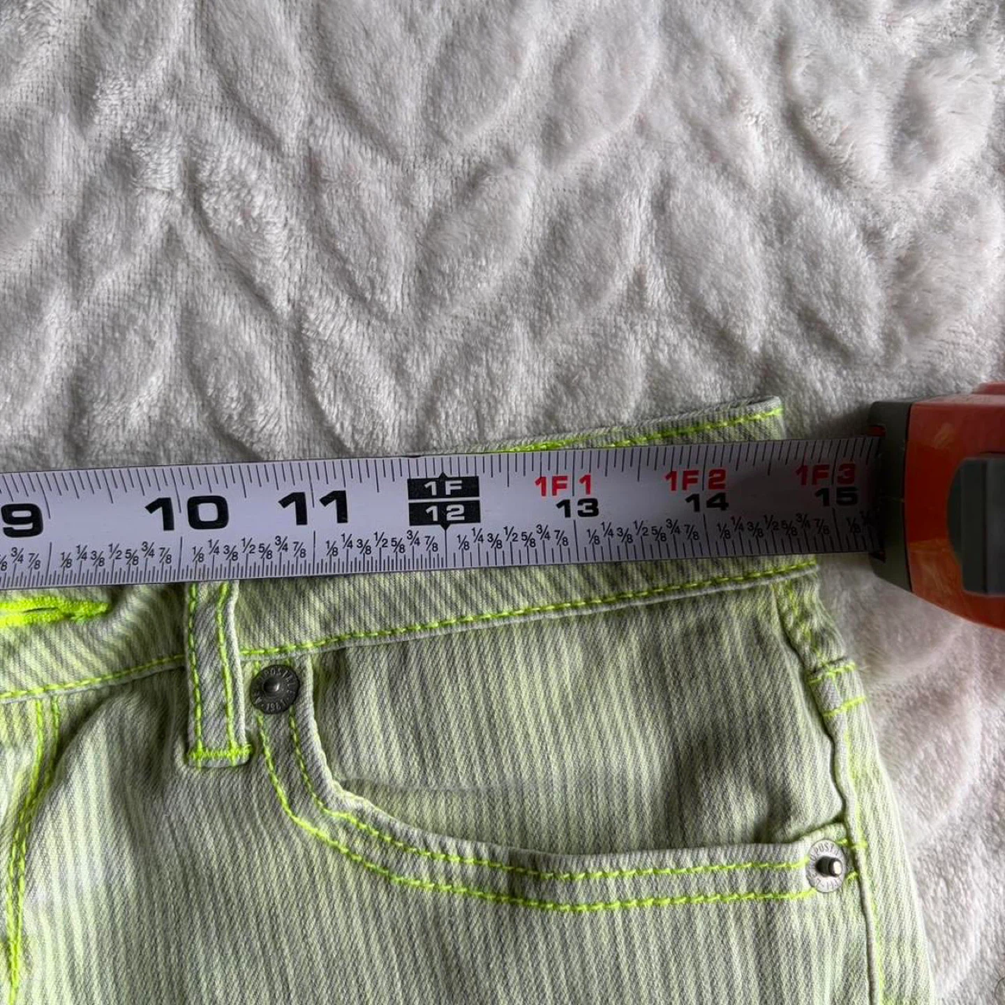 Aeropostale Striped Denim Shorts - photo 4