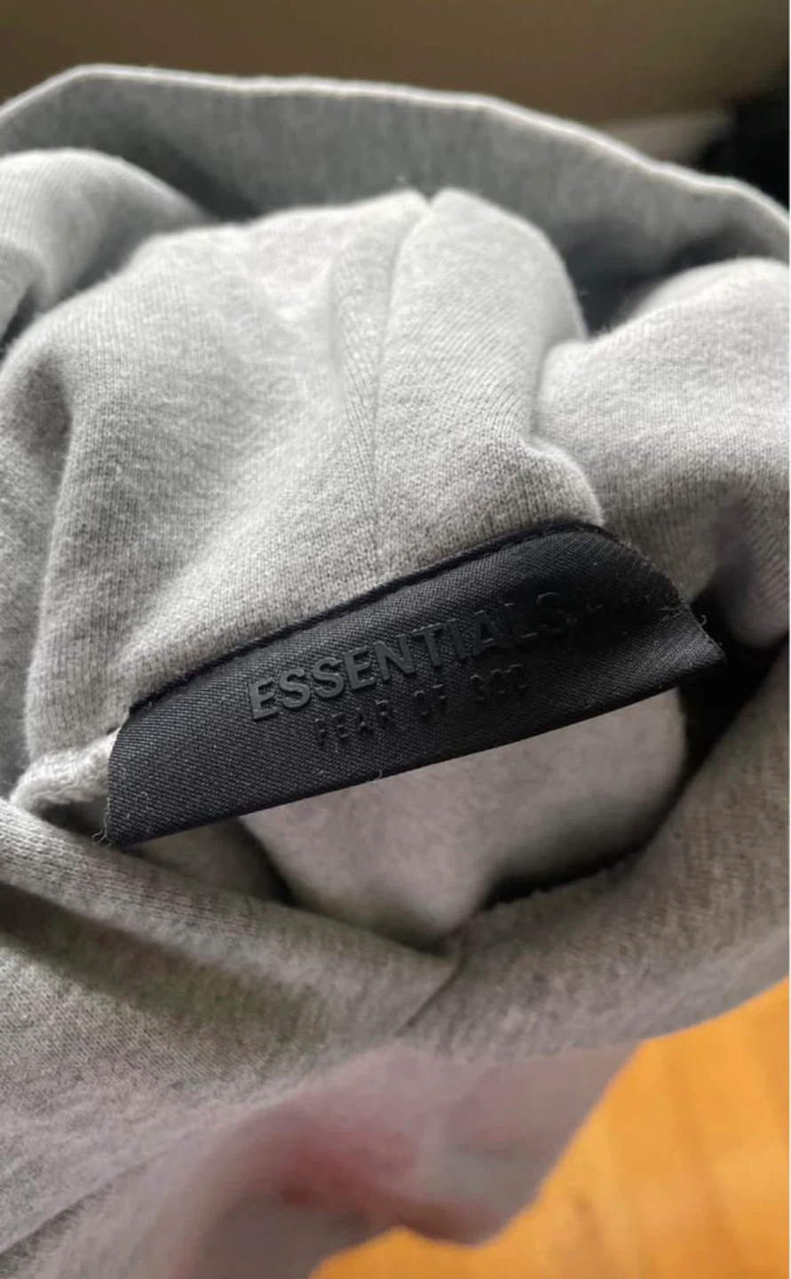 Essentials Fear of God Grey Hoodie - photo 3