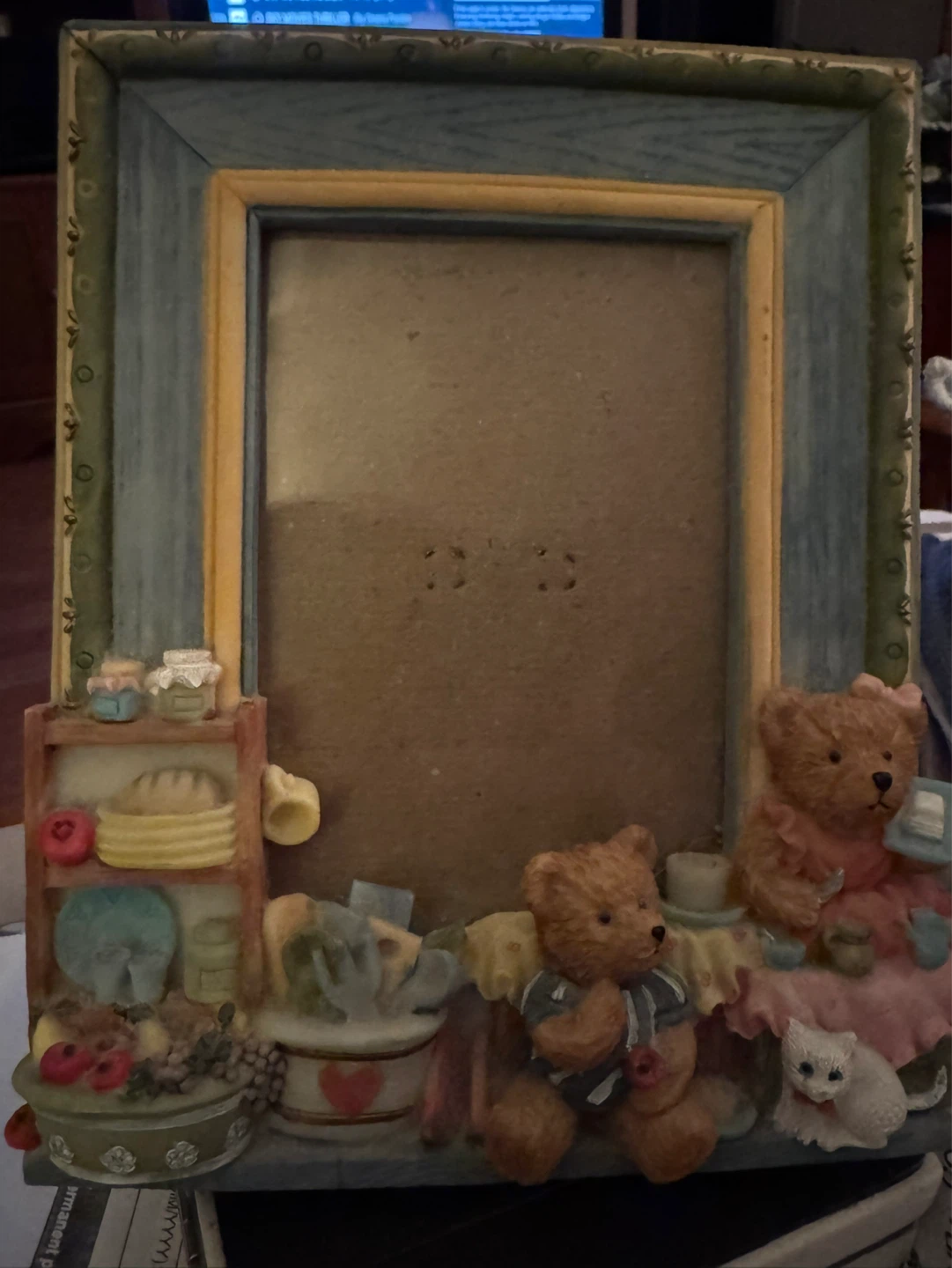 Picture Frame with Teddy Bears