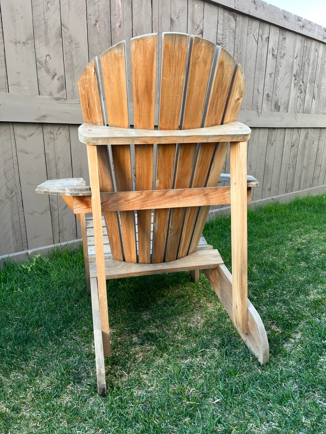 2 Wooden Adirondack Chairs - photo 4