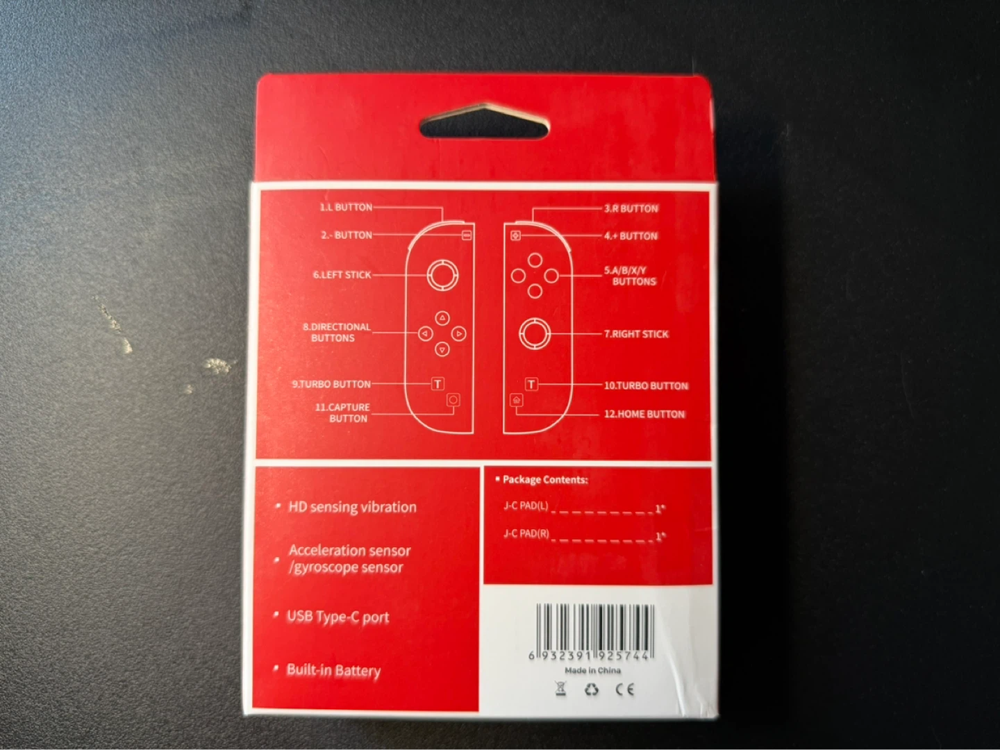 Wireless Joycon Controller Pair for Nintendo Switch & OLED New - photo 3