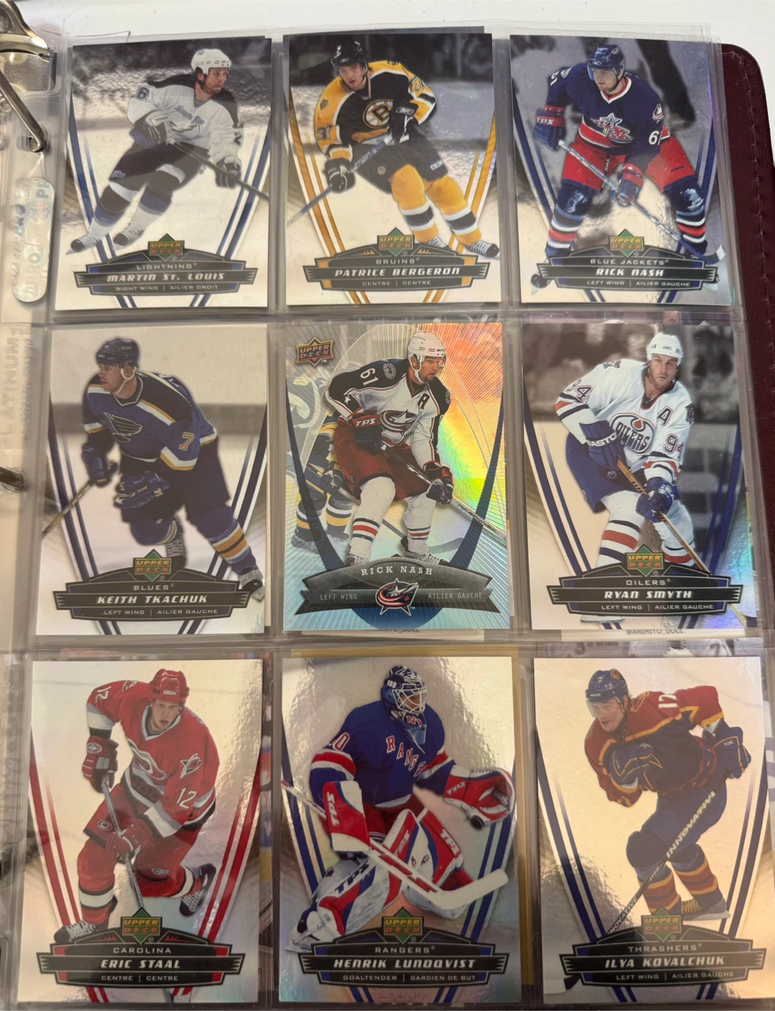 Hockey cards mostly Upper Deck 2006-2008 NHL - photo 2