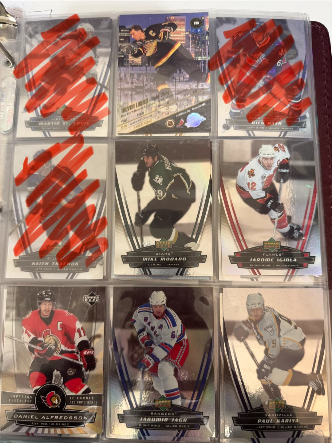 Hockey cards mostly Upper Deck 2006-2008 NHL