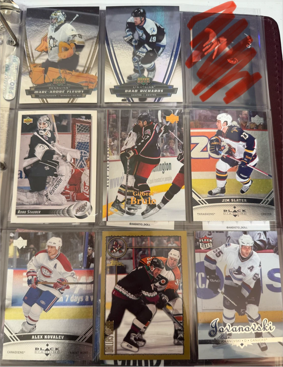 Hockey cards mostly Upper Deck 2006-2008 NHL - photo 3