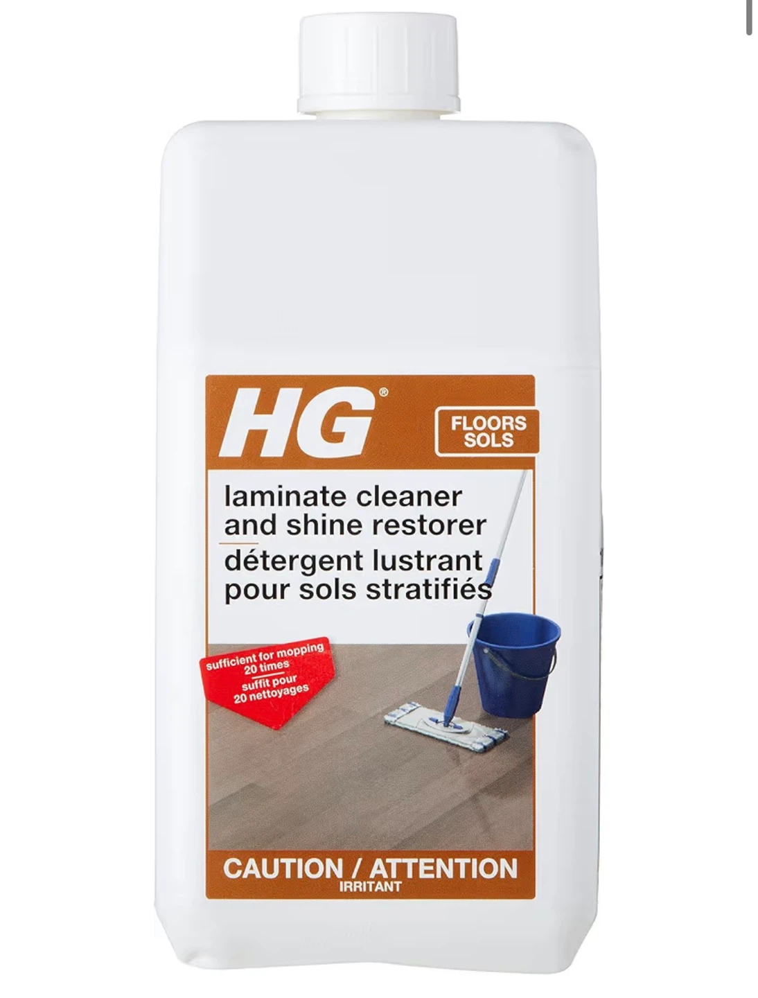 HG Laminate Cleaner & Shine Restorer – 1L