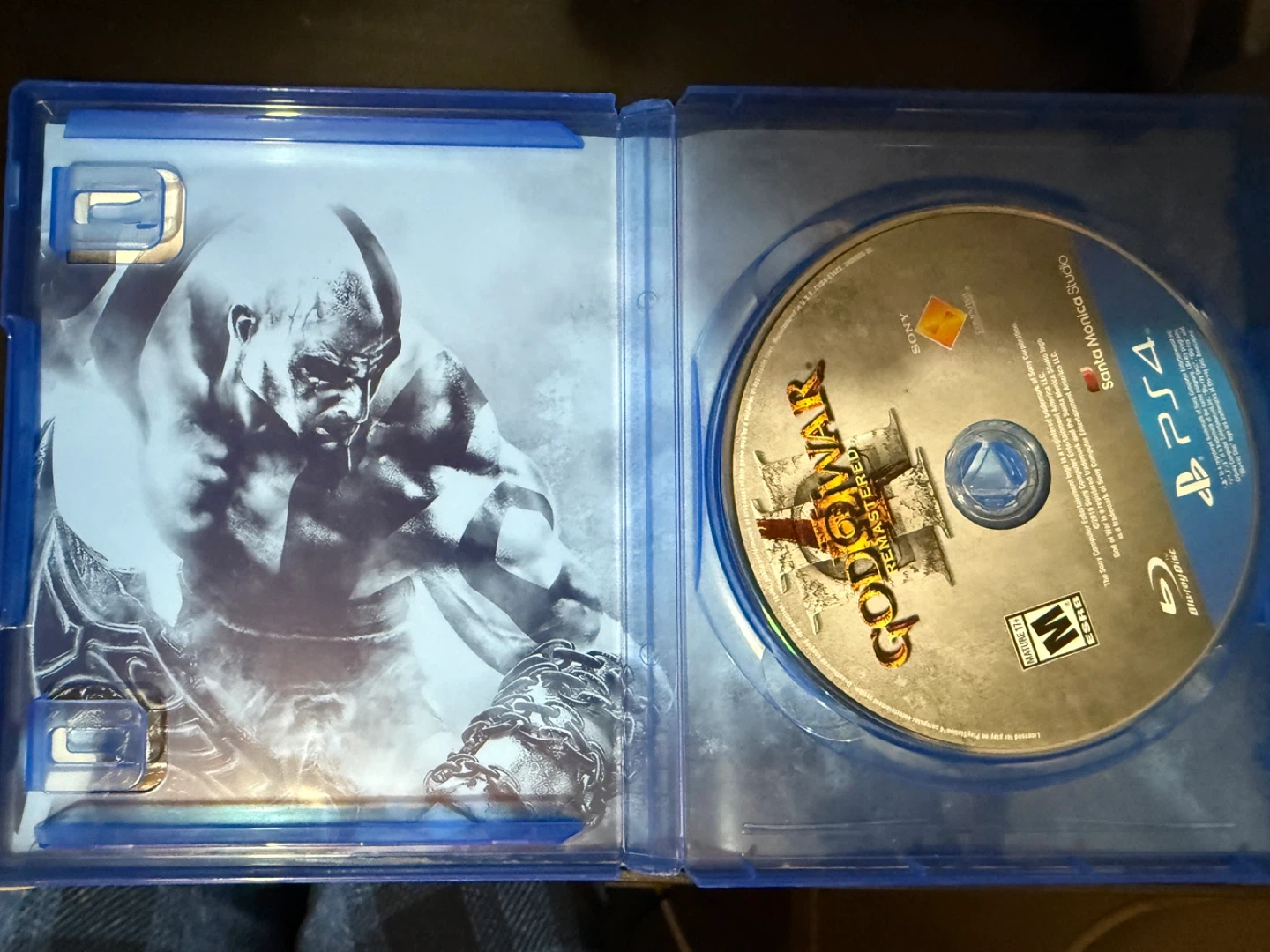 God of War III Remastered PS4 Disc - photo 2