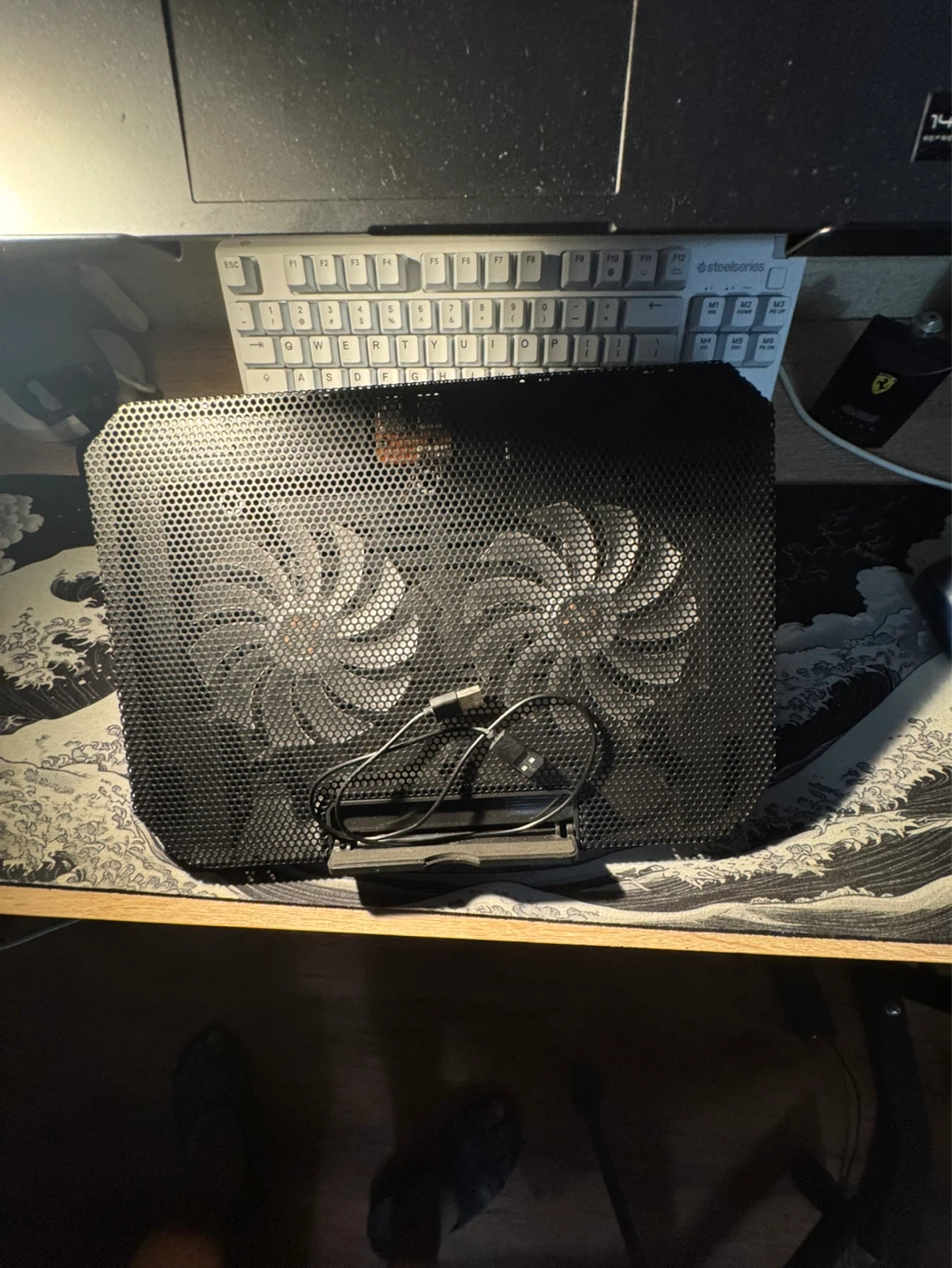 Dual Fan Laptop Cooling Pad