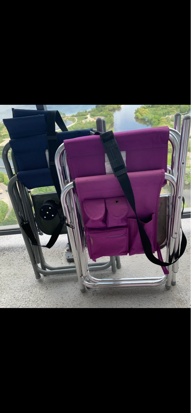 Set of 2 Directors Outdoor Chairs