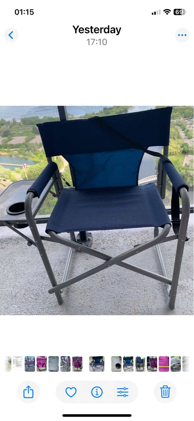 Set of 2 Directors Outdoor Chairs - photo 2