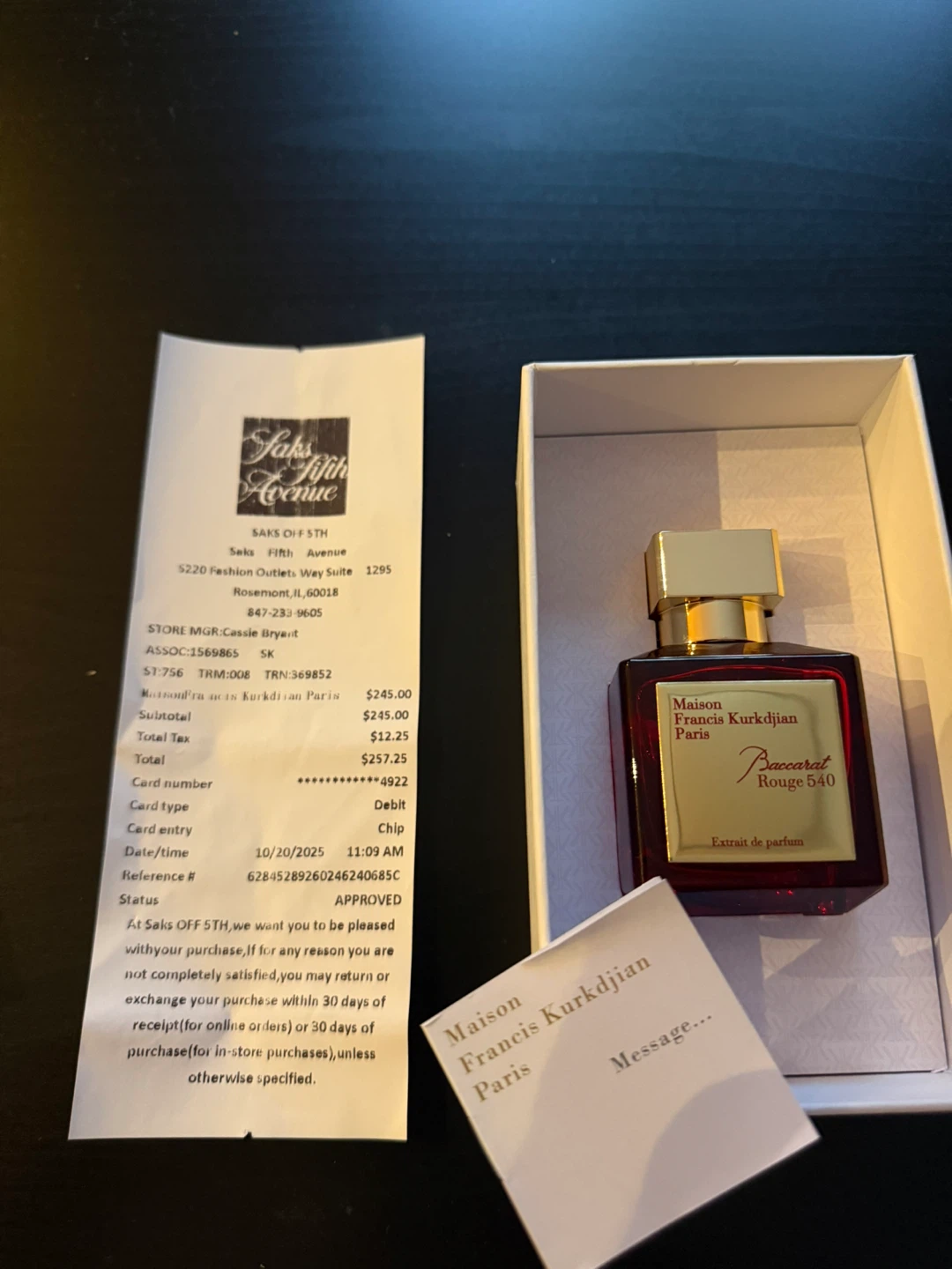Maison Francis Kurkdjian Baccarat Rouge 540 - photo 4