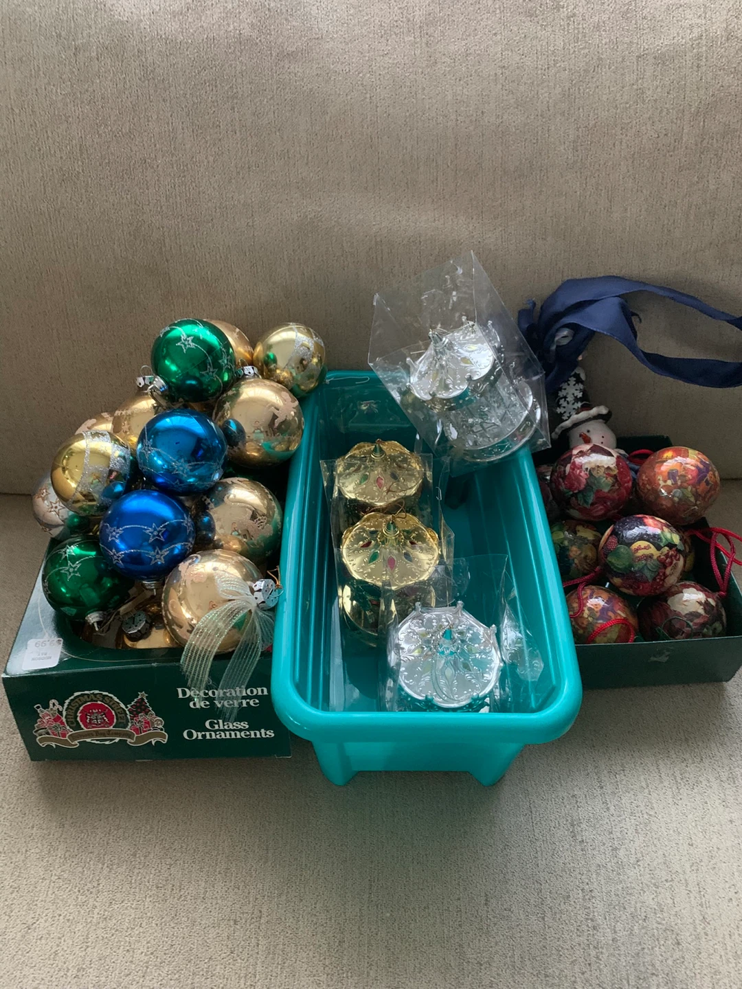 Assorted Christmas Ornaments