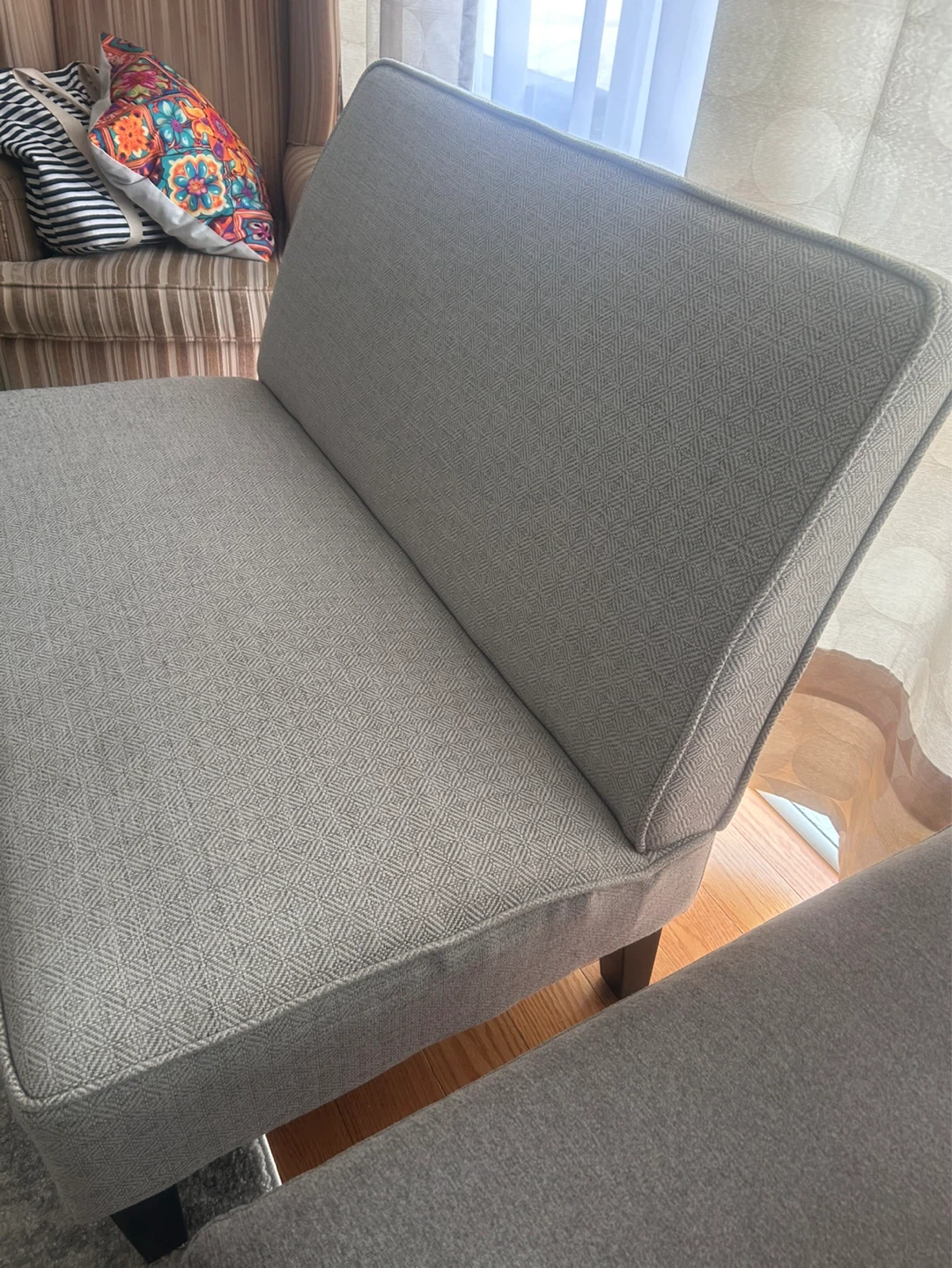 Light Grey Loveseat