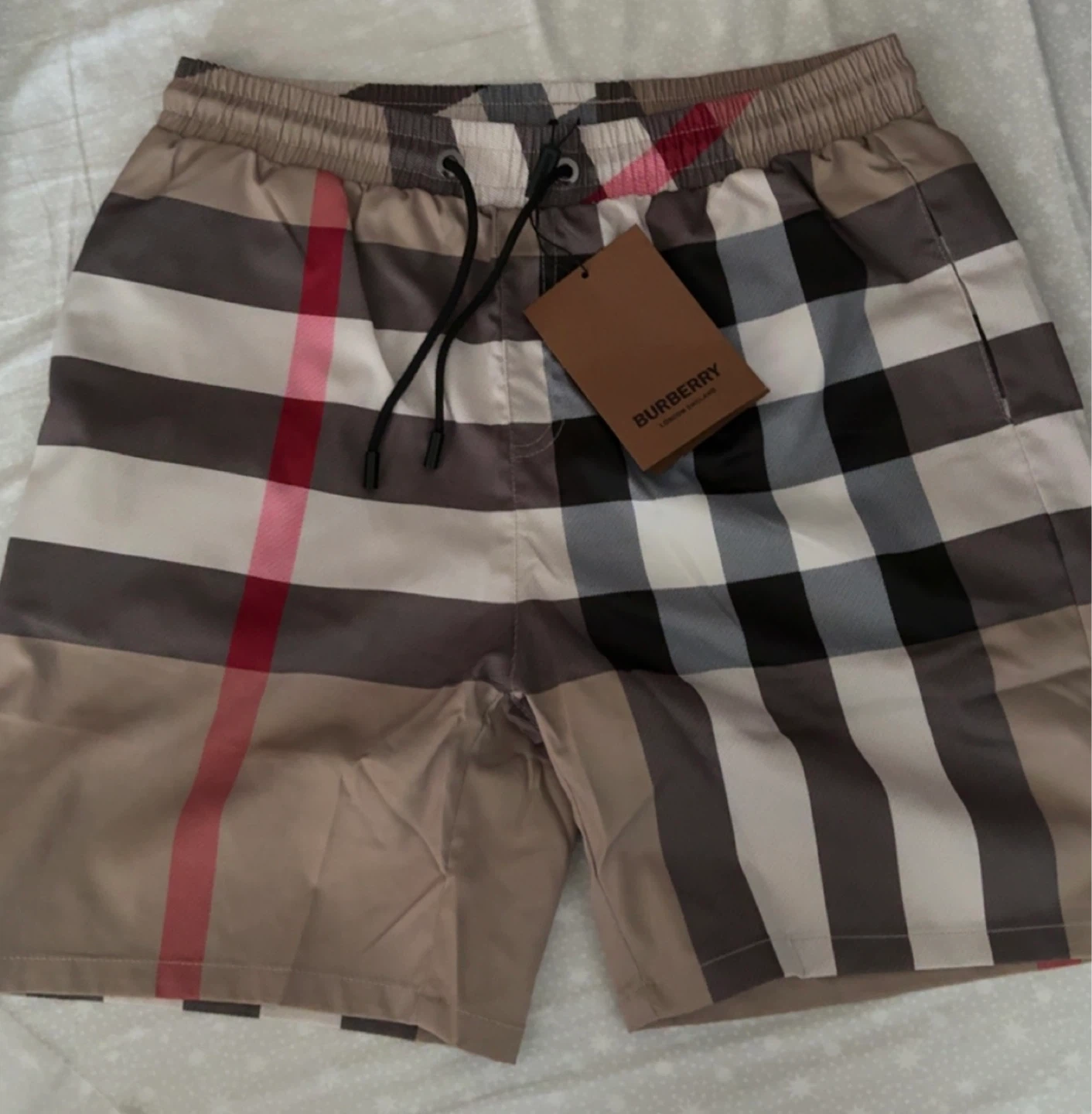 Burberry Check Swim Shorts