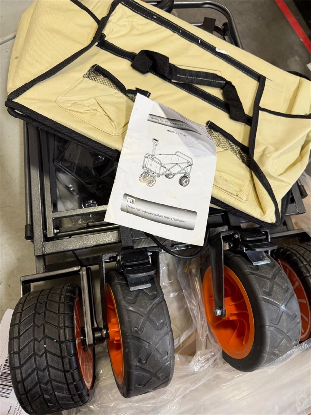 Electric Collapsible Garden Wagon Cart - photo 4