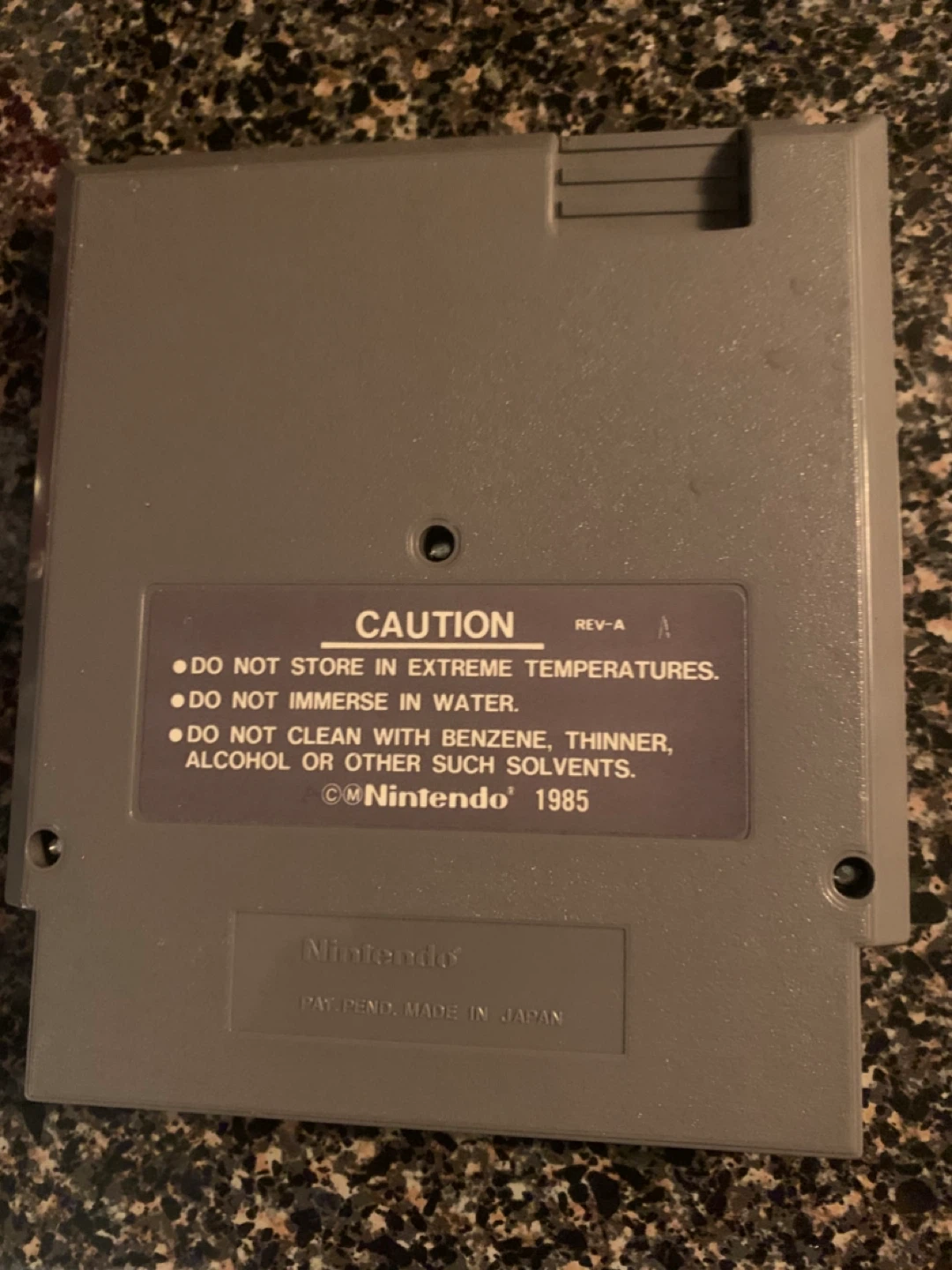 Super Mario Bros. 3 NES Game Cartridge - photo 2