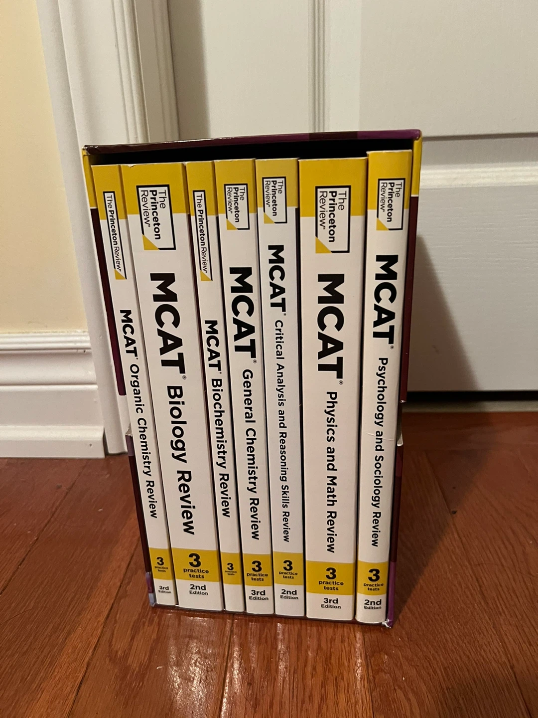 MCAT books (The Princeton Review)