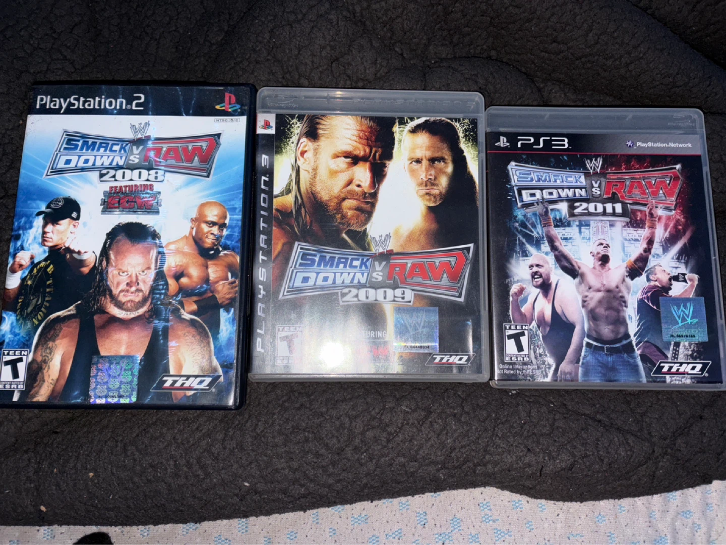 WWE SmackDown vs. Raw Video Games (2008, 2009, 2011)